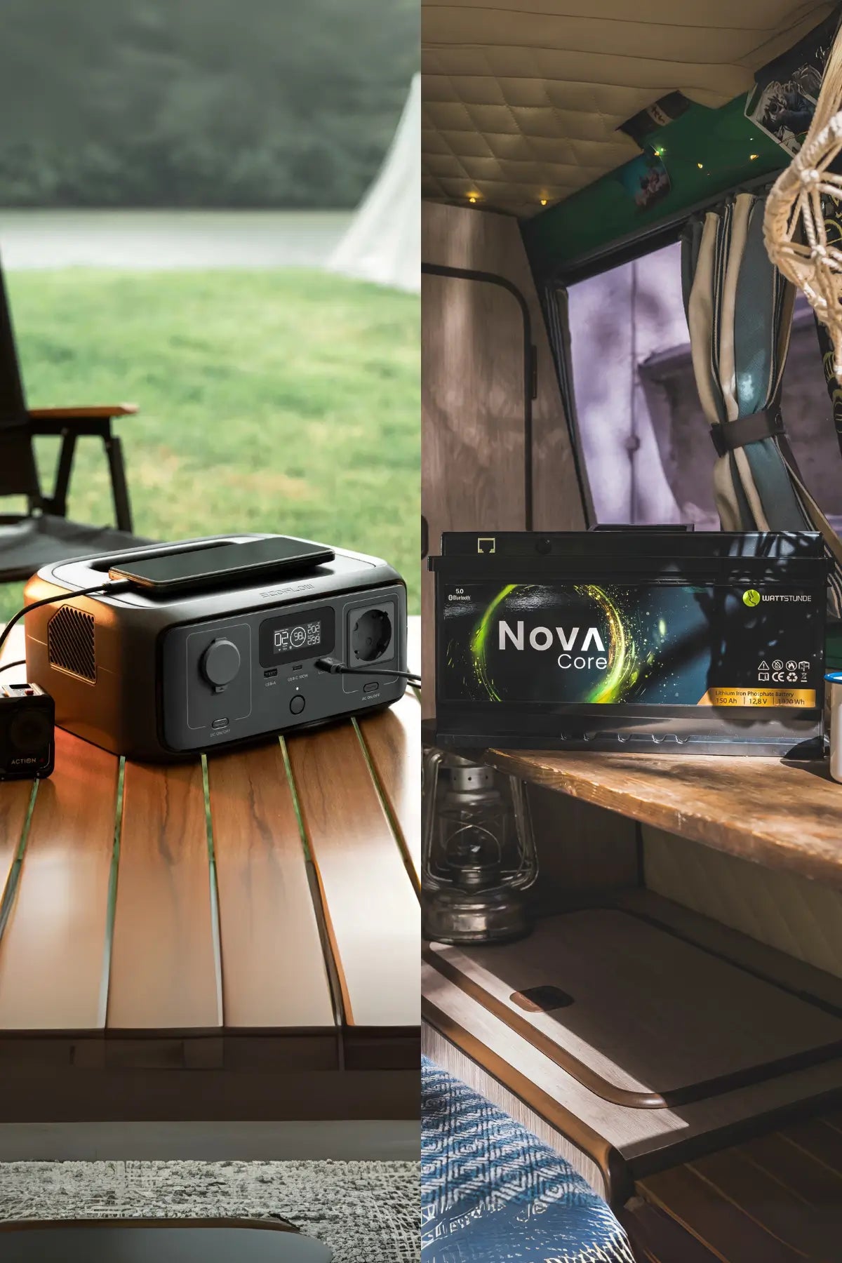 So findest Du die perfekte Energiequelle fürs Camping: Powerstation oder Lithium-Batterie?