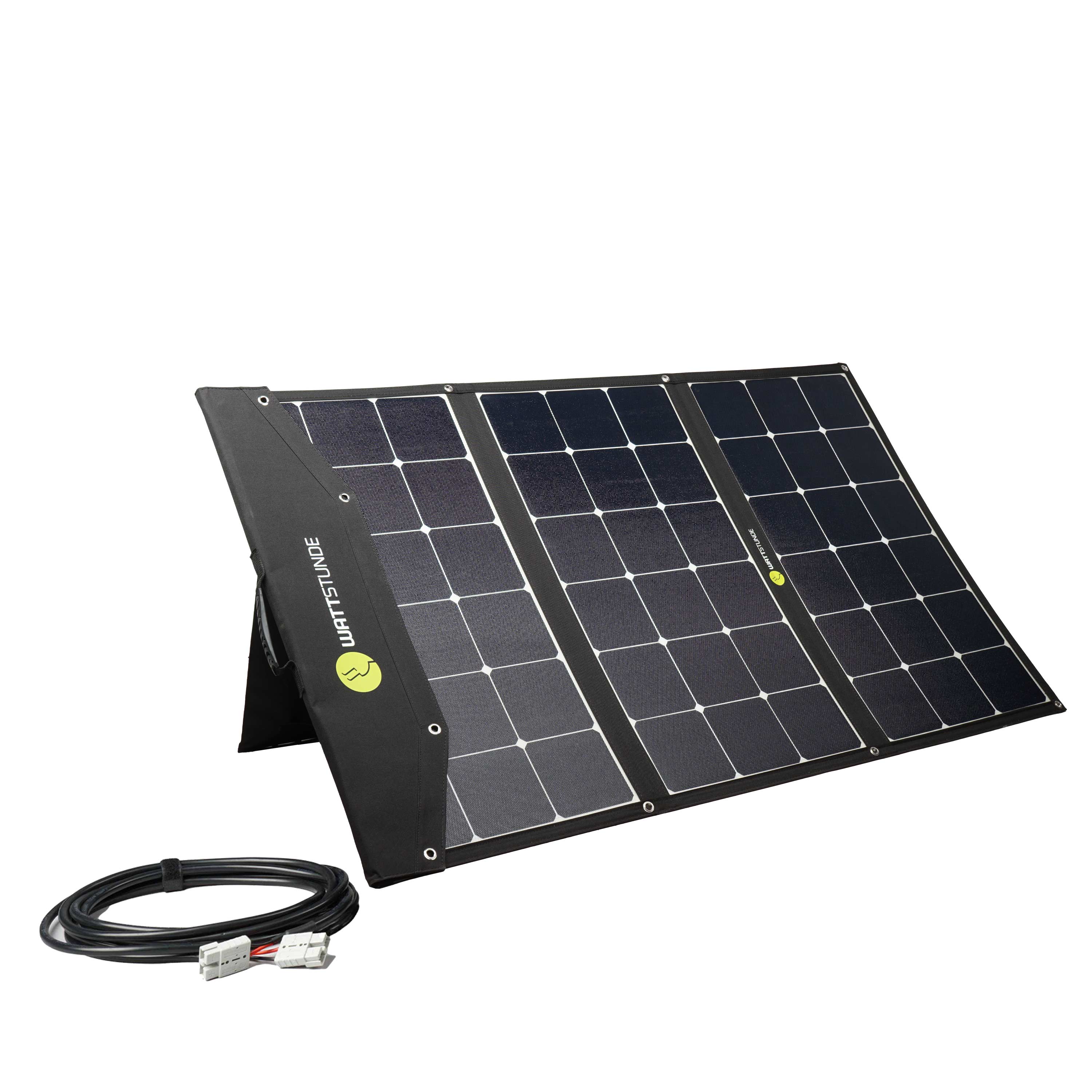 EcoFlow DELTA 3 Powerstation Bundle mit WATTSTUNDE SOLA Ease 200W HV SunFolder Solartasche