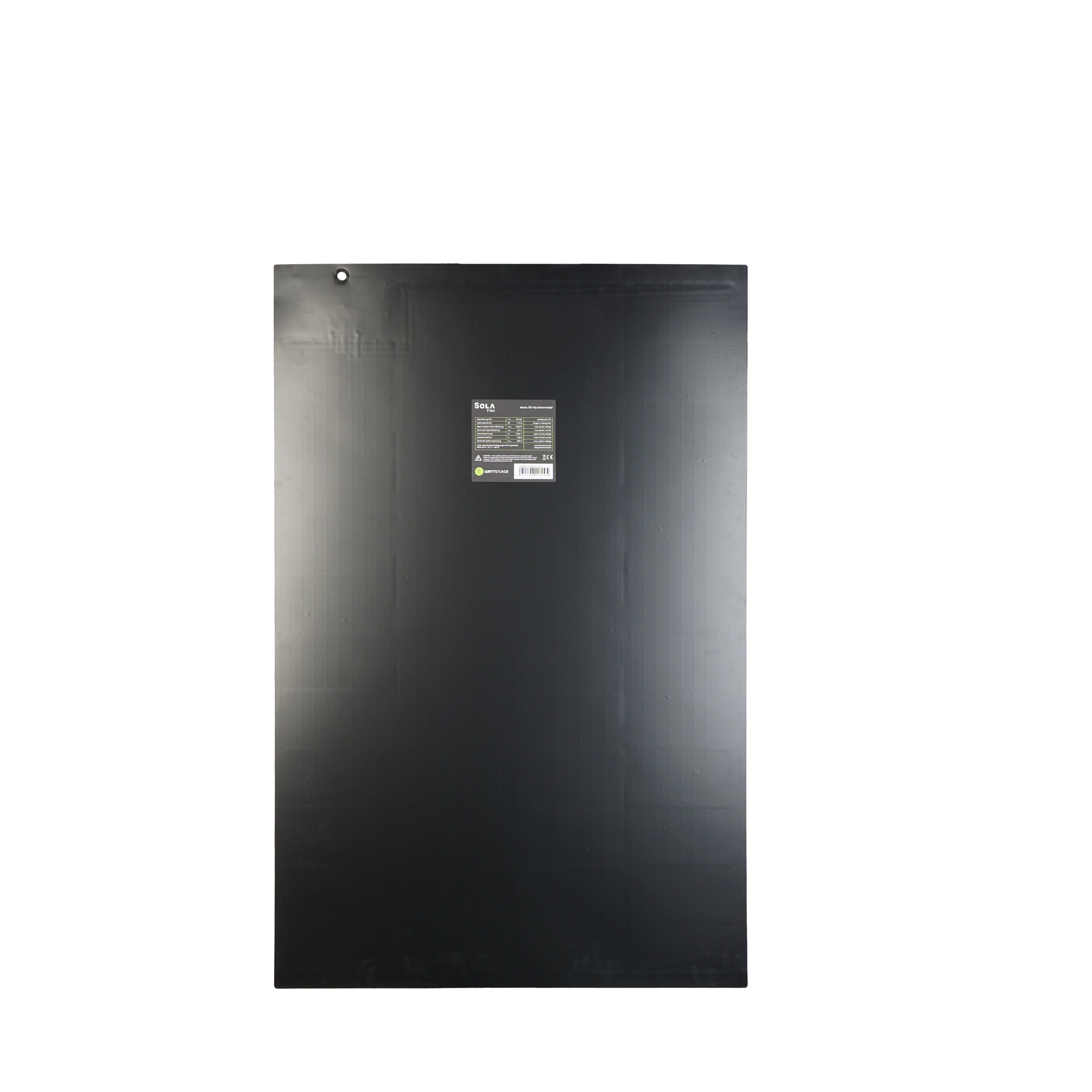 135 Wp Solarmodul-Set mit Halteplatte für VW California und SOLA Flex 135 Wp Solarmodul
