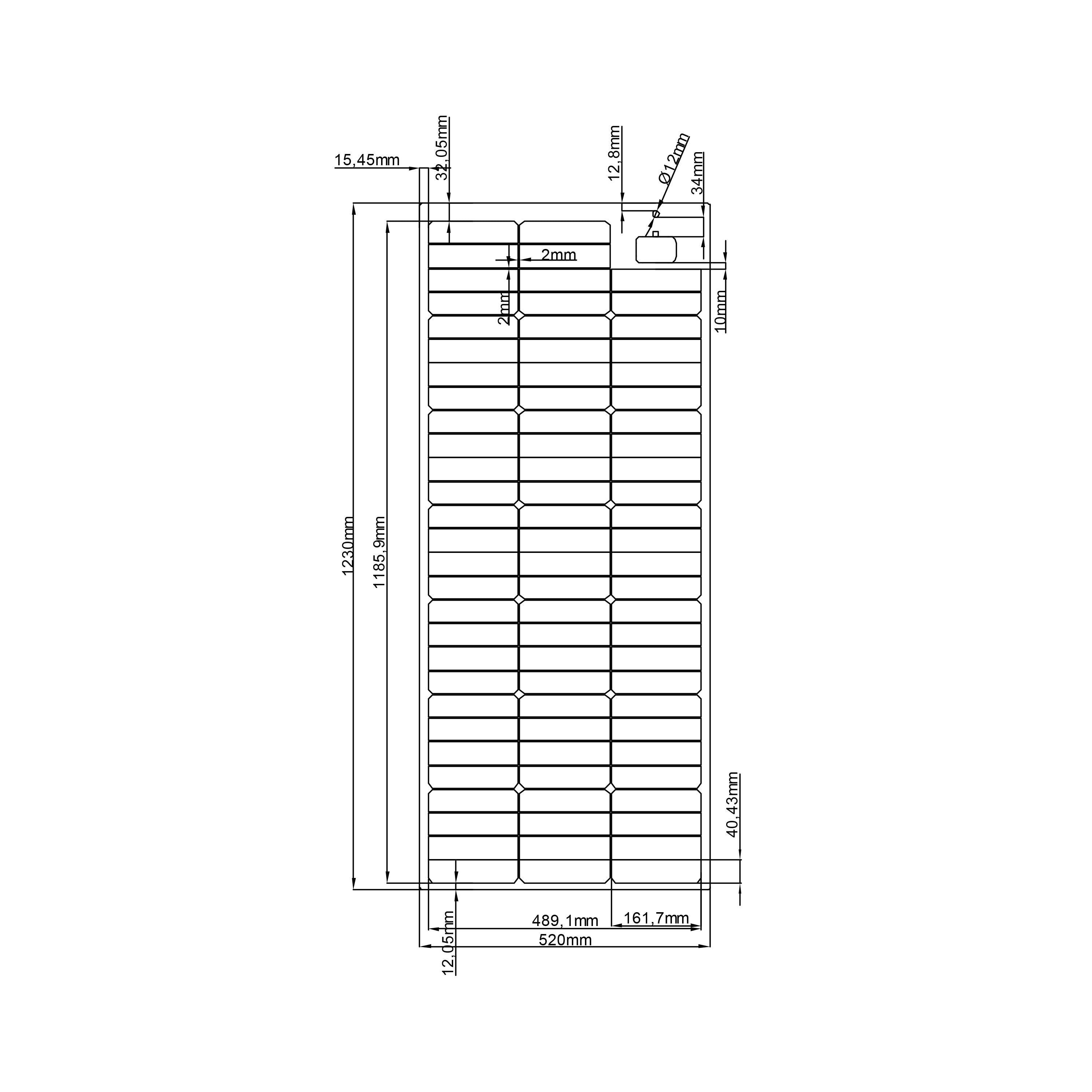 WATTSTUNDE® SOLA Flex Daylight 125Wp HV