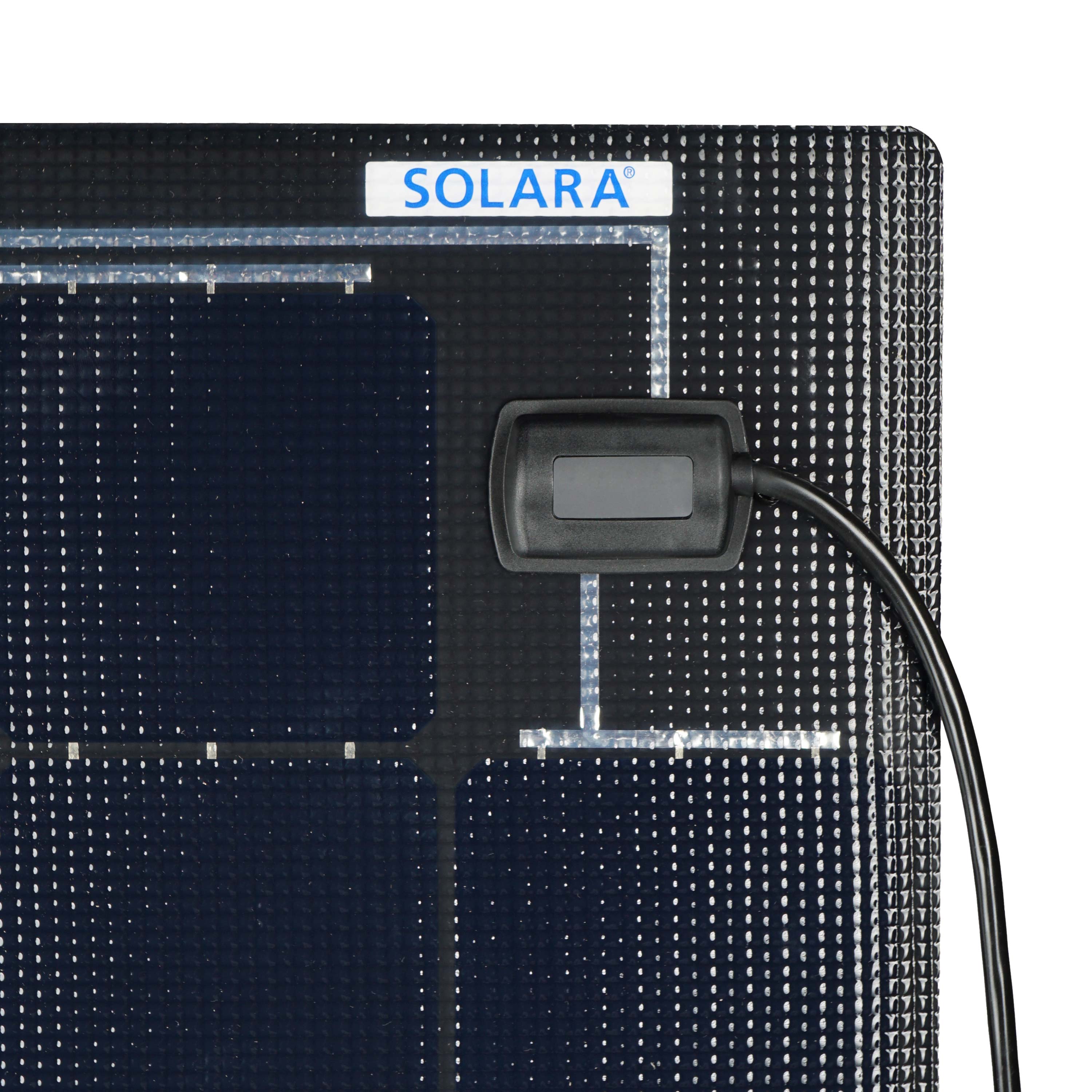 SOLARA Power M-Serie S705M43 Marine160Wp Kabelausgang Vorderseite