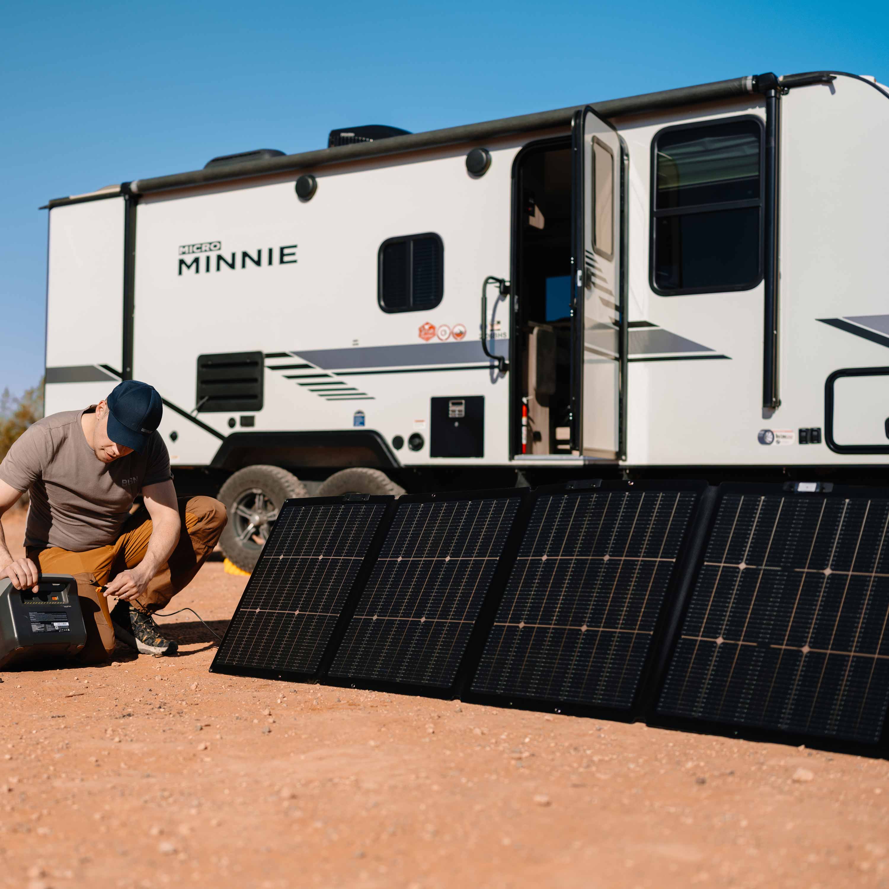 EcoFlow NextGen 220W Bifacial Portable Solar Panel