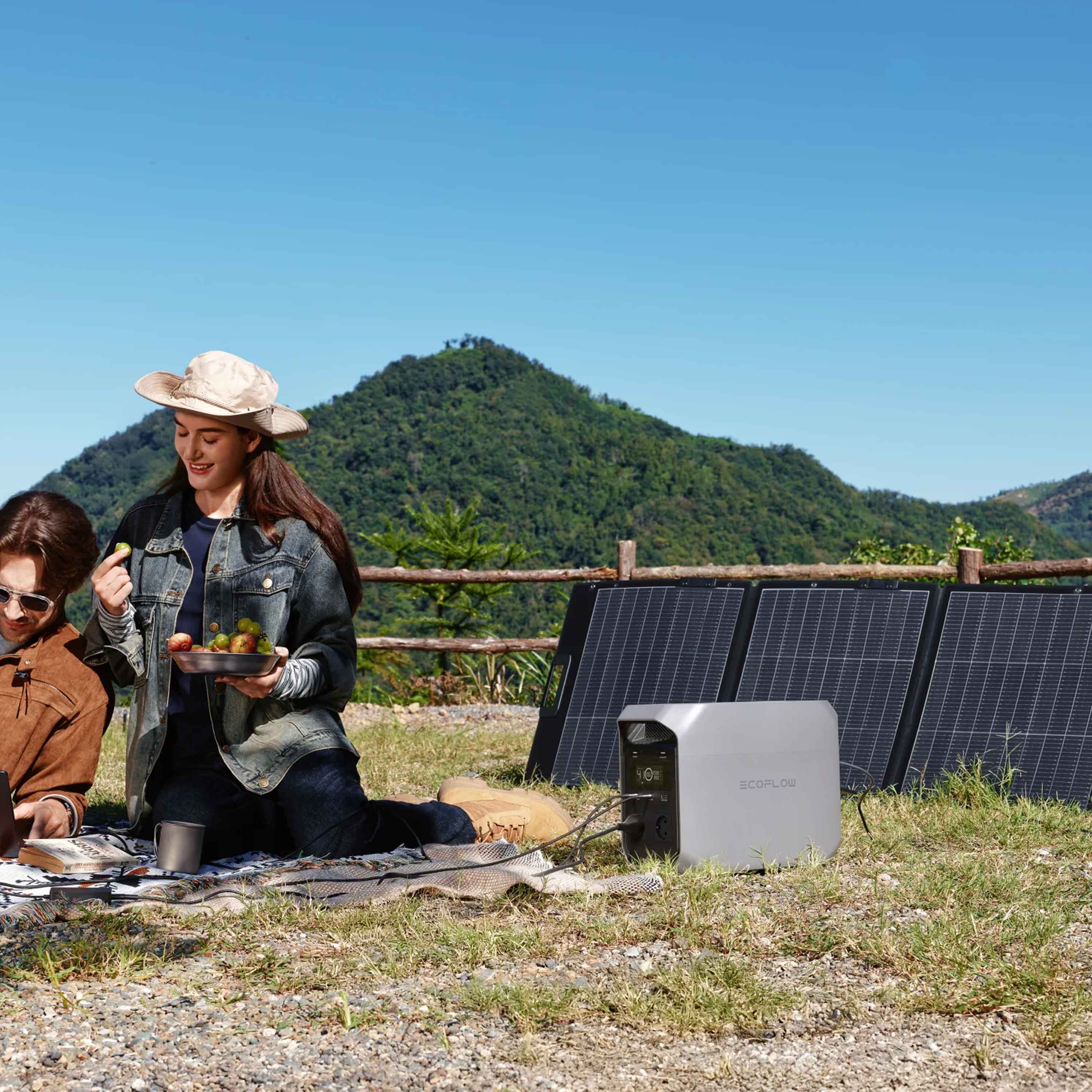 EcoFlow 220W Lightweight Portable Solar Panel