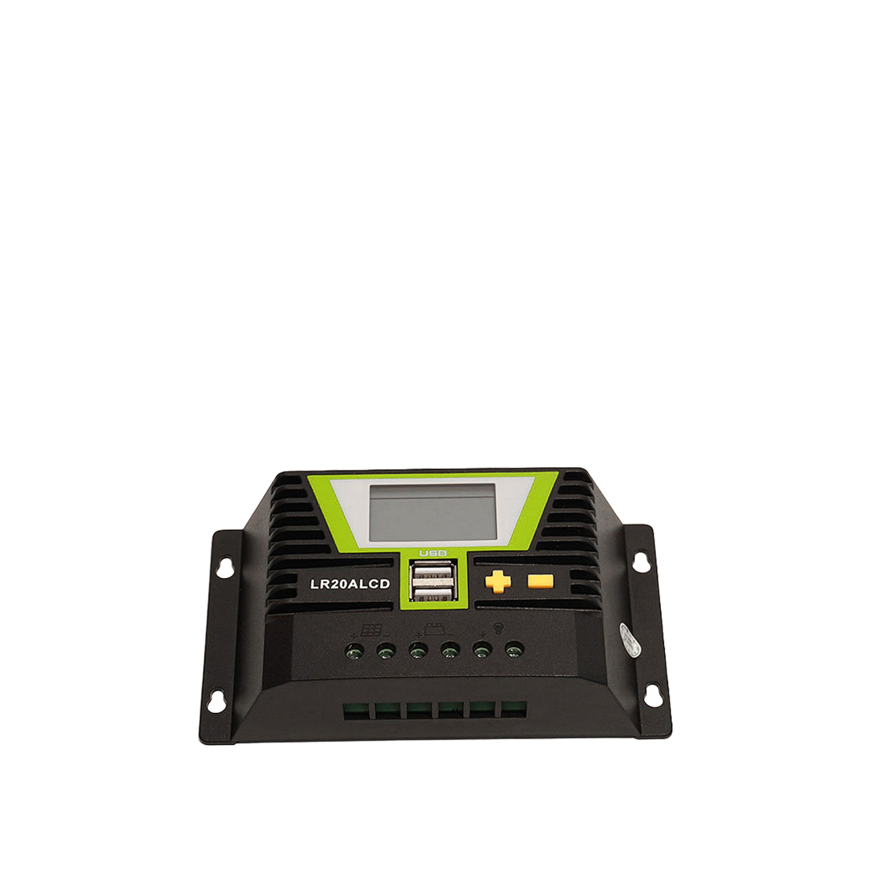 160W Solar Inselanlage Bausatz Solar Laderegler 20A LR20ALCD 2xUSB 12/24V - 12-11501-v-001 Inkl. 0% MwSt. gemäß §12 Abs.3 UstG.