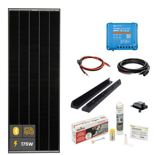 175 W SOLA Frame Black Wohnmobil Komplettset schwarz