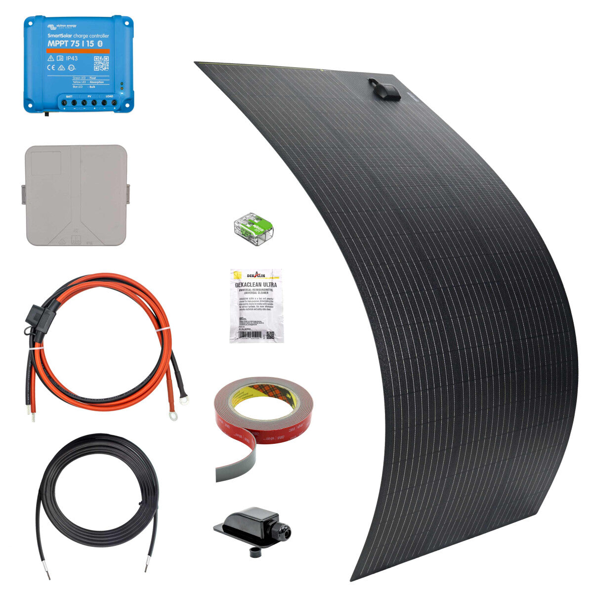 180 W SOLA Flex Mono Wohnmobil Solaranlage Komplettset - 11-14004