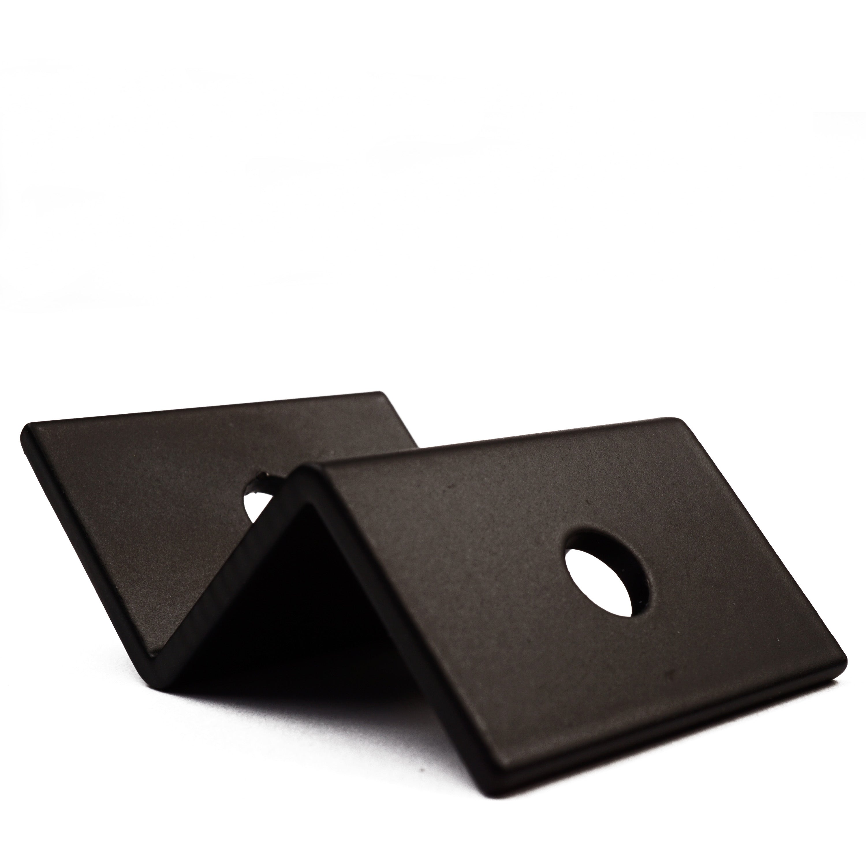 WATTSTUNDE® 38mm Aluminium Z-Winkel HSZ38 schwarz Halterung