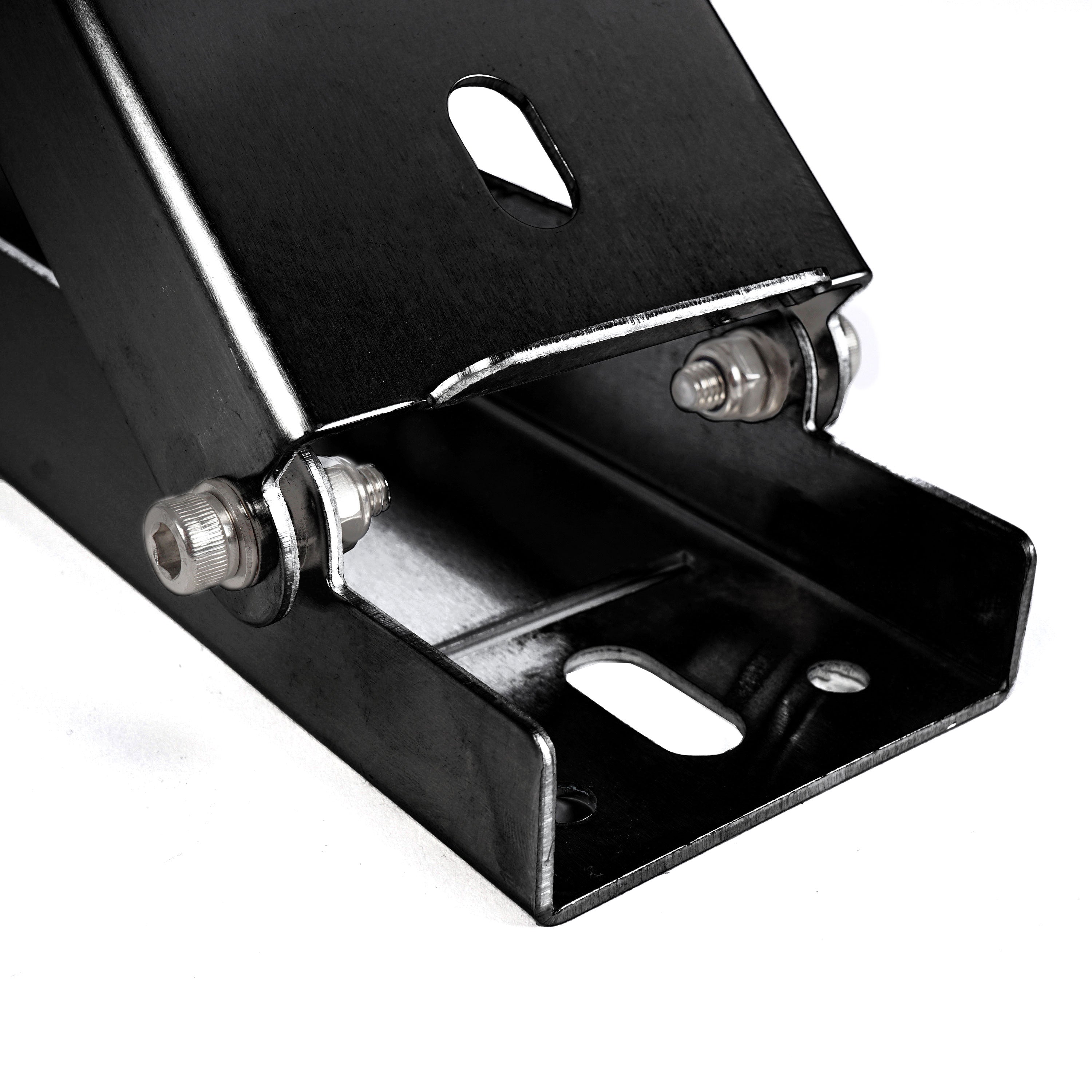 WATTSTUNDE® Flachdach Solarmodul Halterung HST120 schwarz