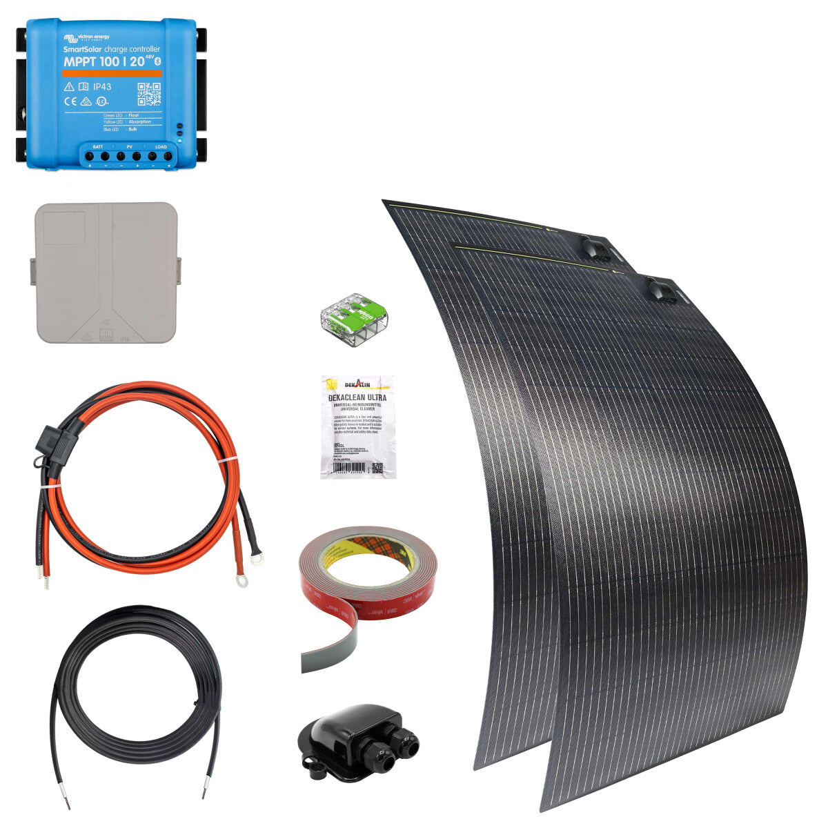 270 W SOLA Flex Mono Wohnmobil Solaranlage Komplettset - 11-14008