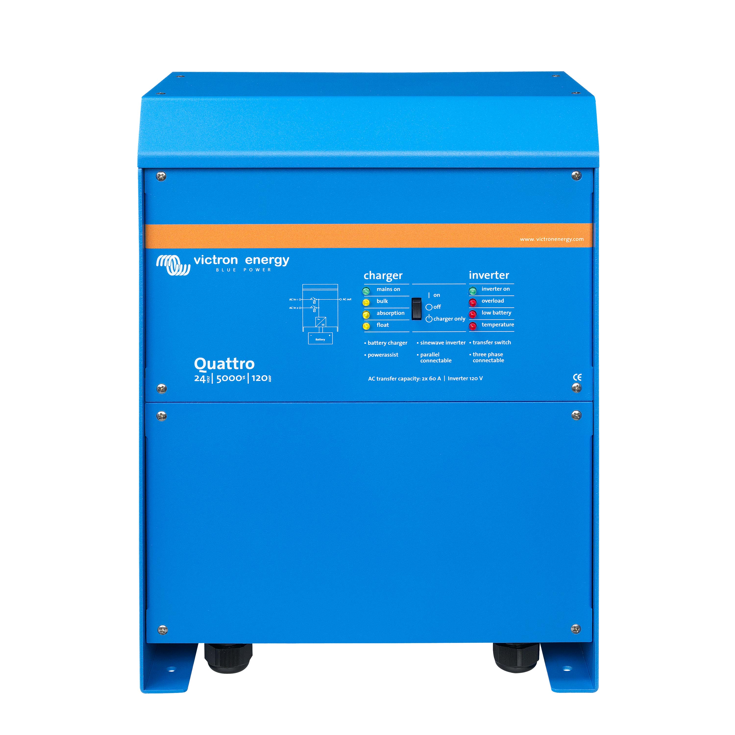 Victron Quattro 24/5000/120-100/100 120V VE.Bus