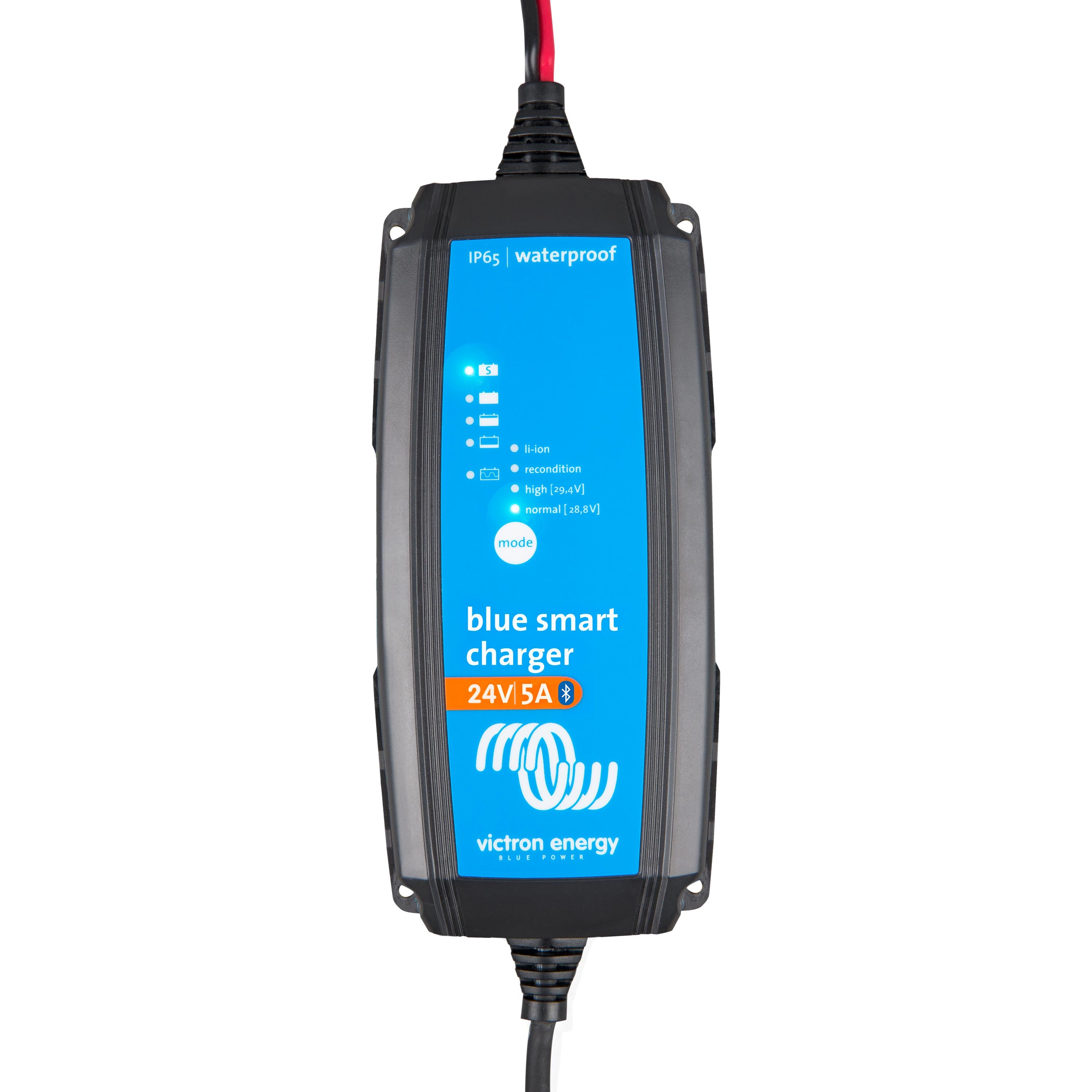 Victron Blue Smart IP65 Charger 24V/5A/230V CEE 7/16 Retail