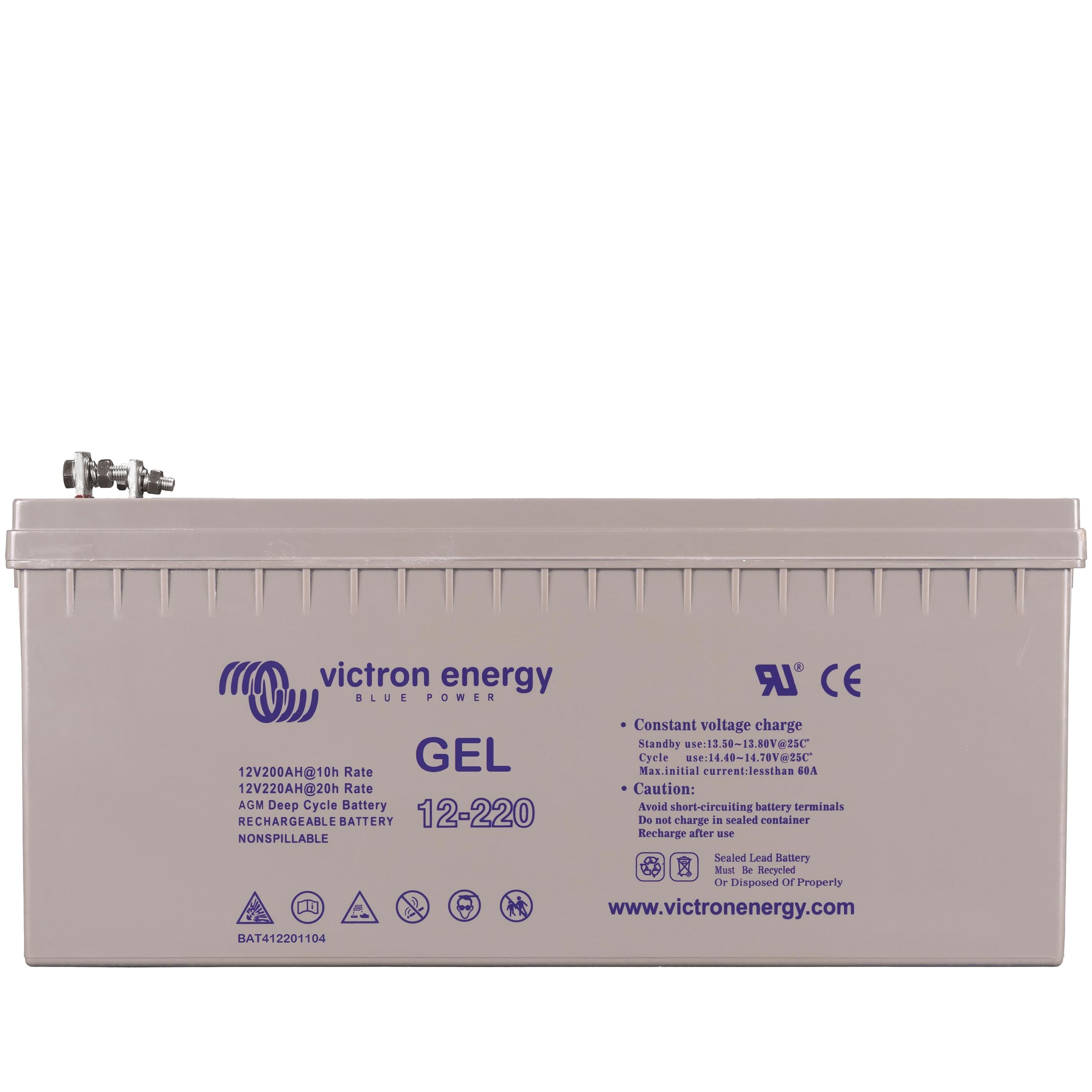 Victron 12V/220Ah Gel Deep Cycle Batt.
