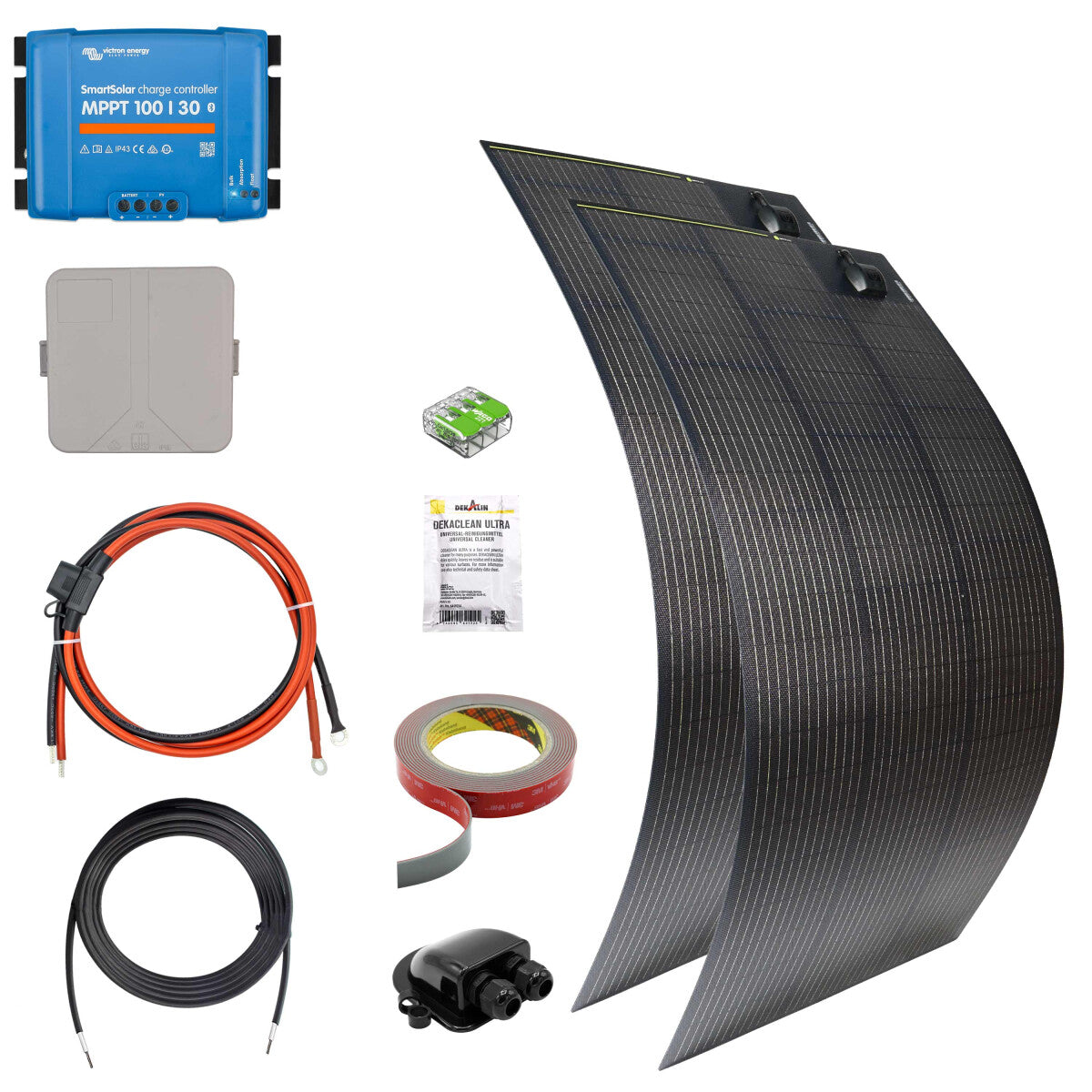 300 W SOLA Flex Mono Wohnmobil Solaranlage Komplettset - 11-14009 Inkl. 0% MwSt. gemäß §12 Abs.3 UstG.