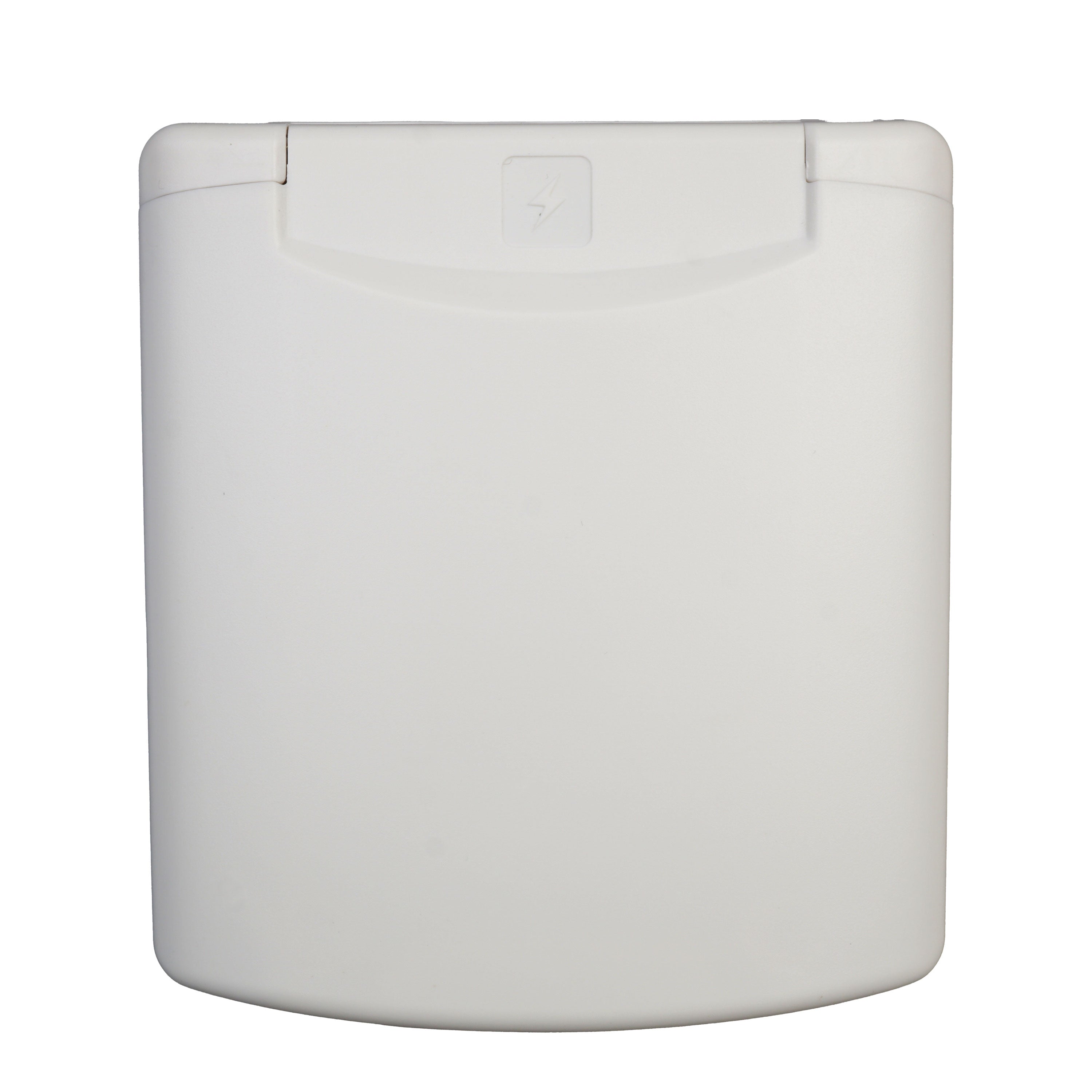 WATTSTUNDE® CEE-Einbausteckdose Weiß mit Magnetklappe, 16A