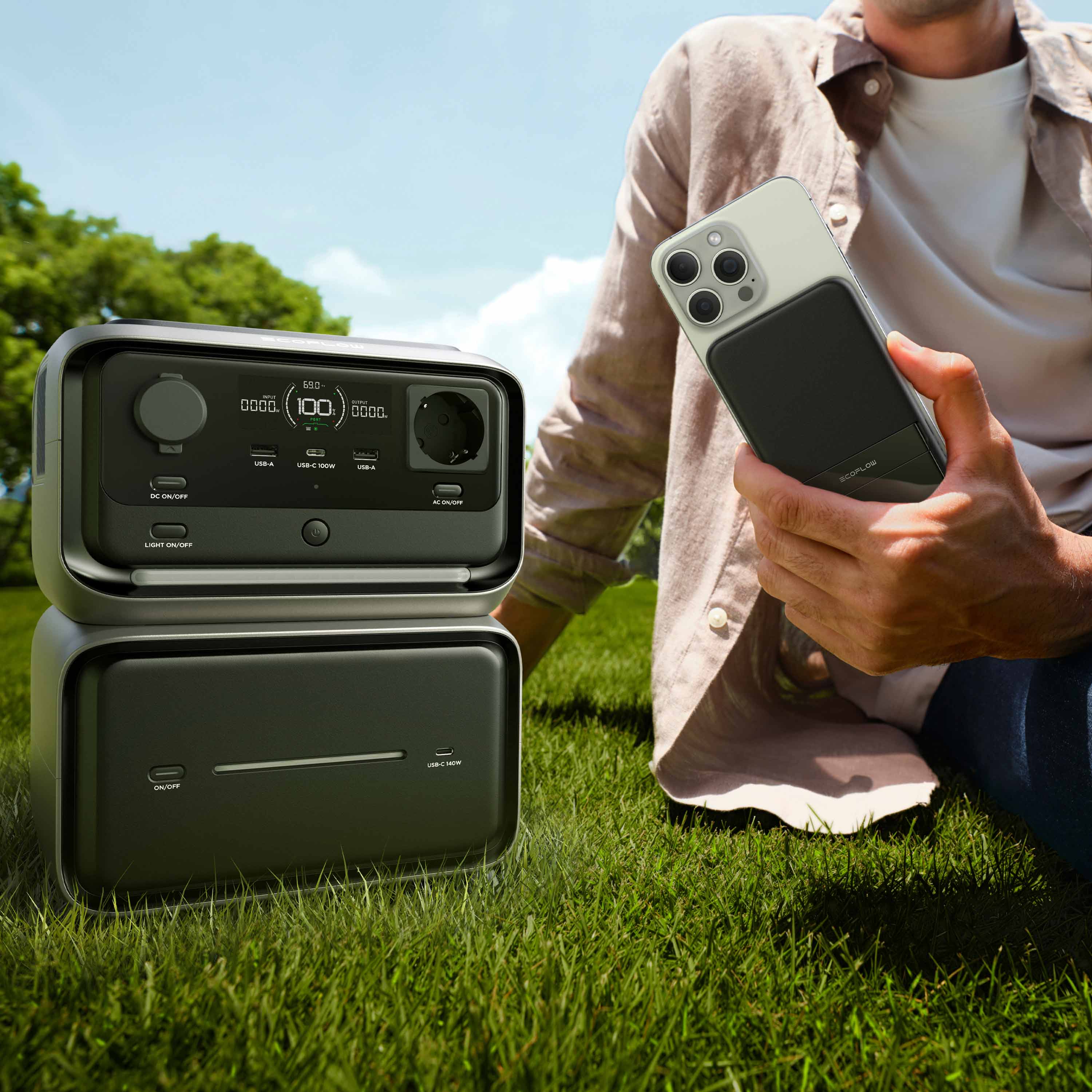 EcoFlow River 3 Max Plus Wireless Power Station