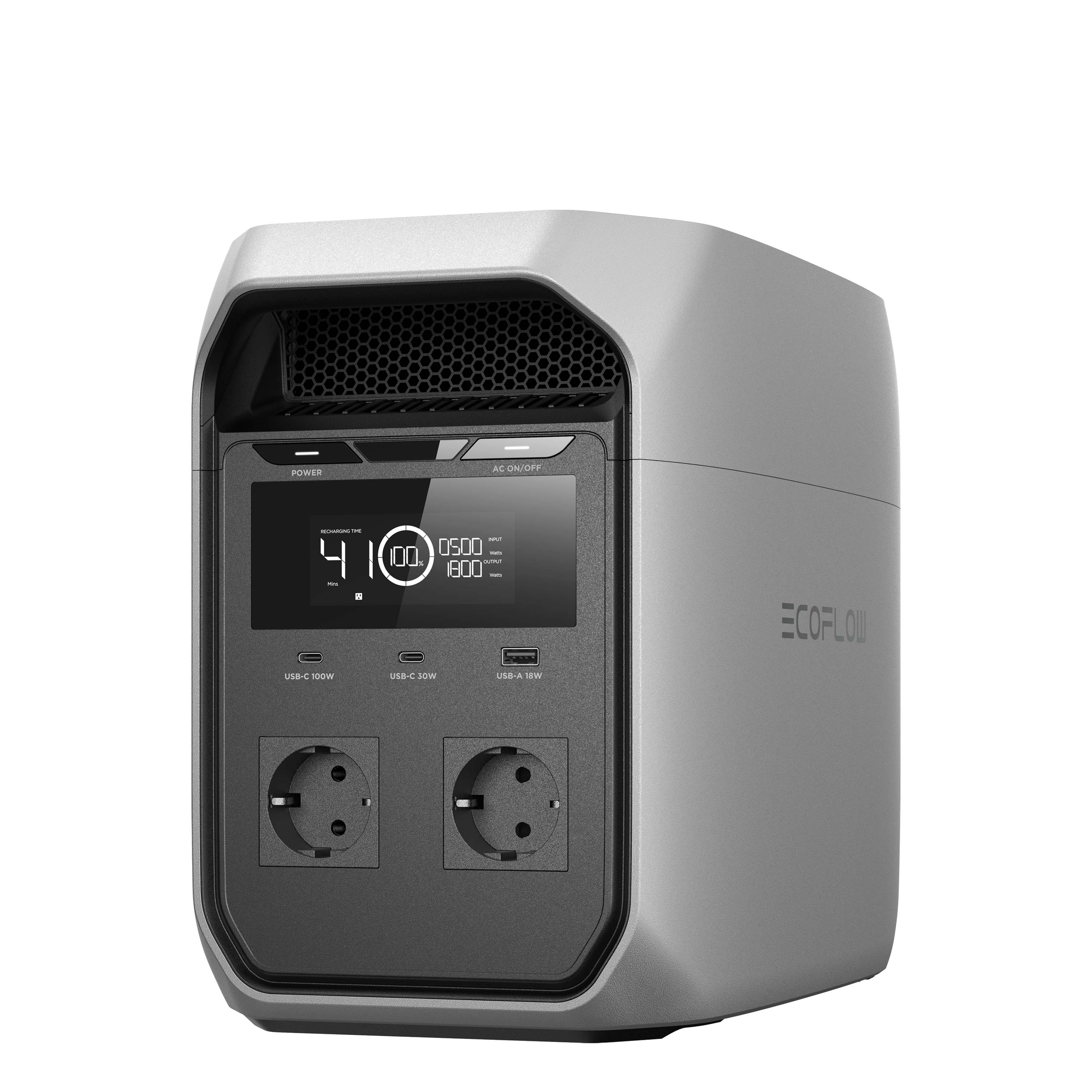 EcoFlow DELTA 3 Classic Powerstation Bundle mit WATTSTUNDE® 340 Wp SunFolder Solartasche