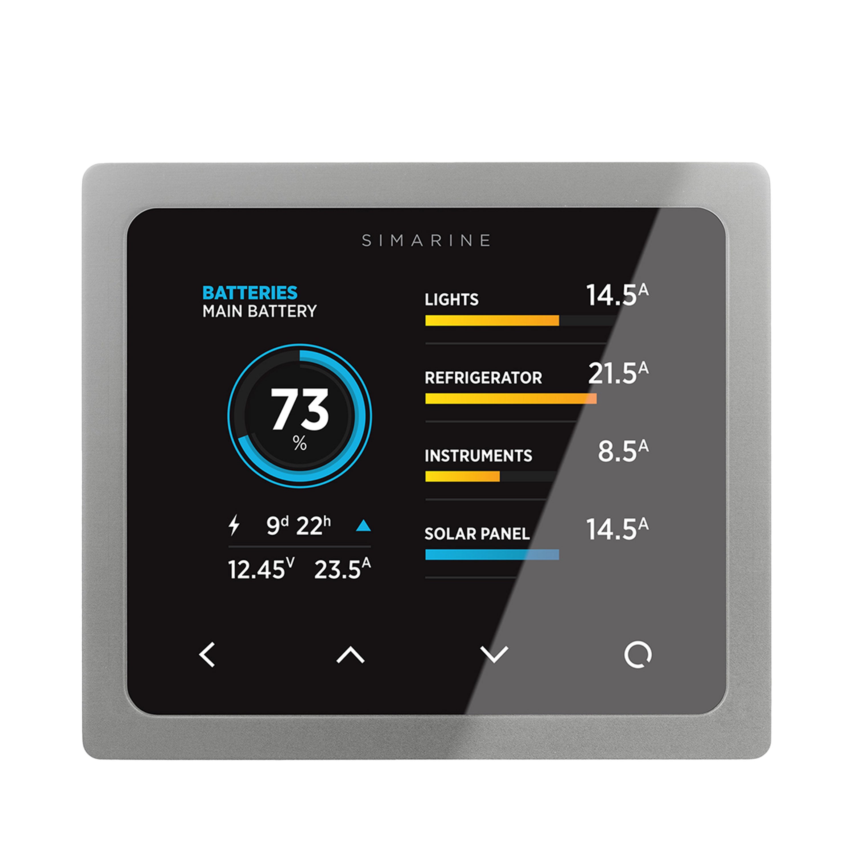 Simarine PICO One Set Rev2 - Batteriemonitor und Shunt Silber