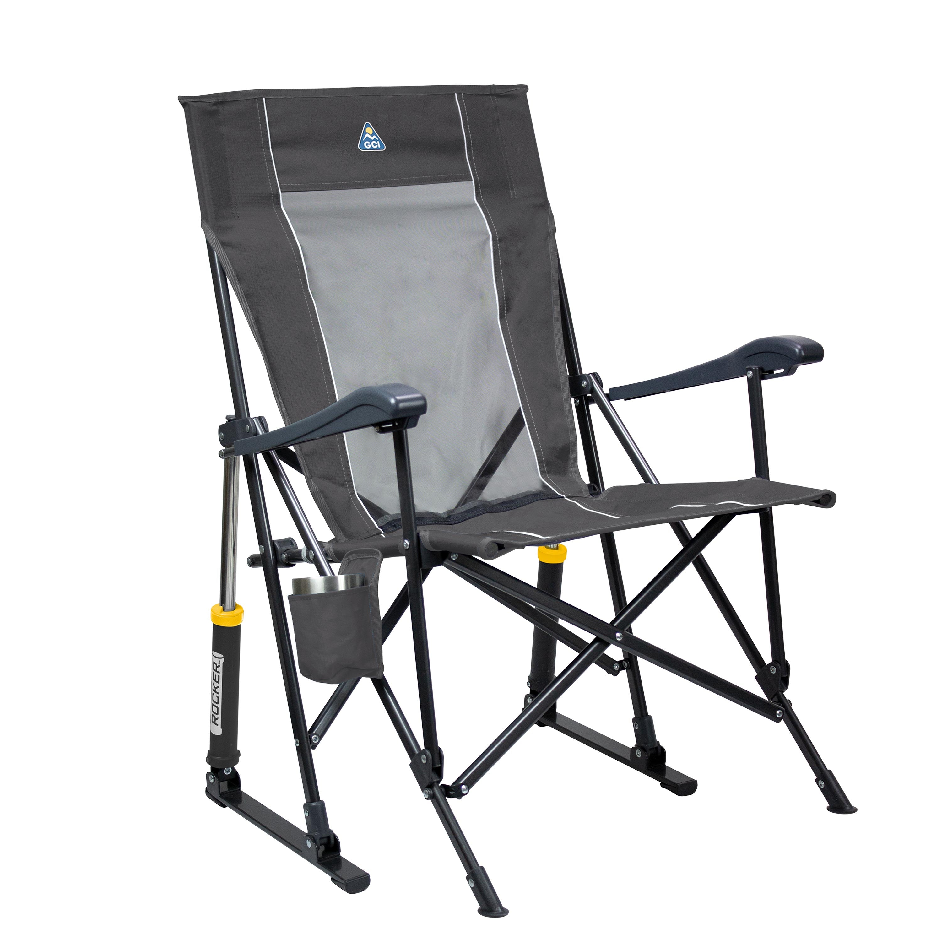 GCI Outdoor RoadTrip Rocker Campingstuhl Dark Charcoal