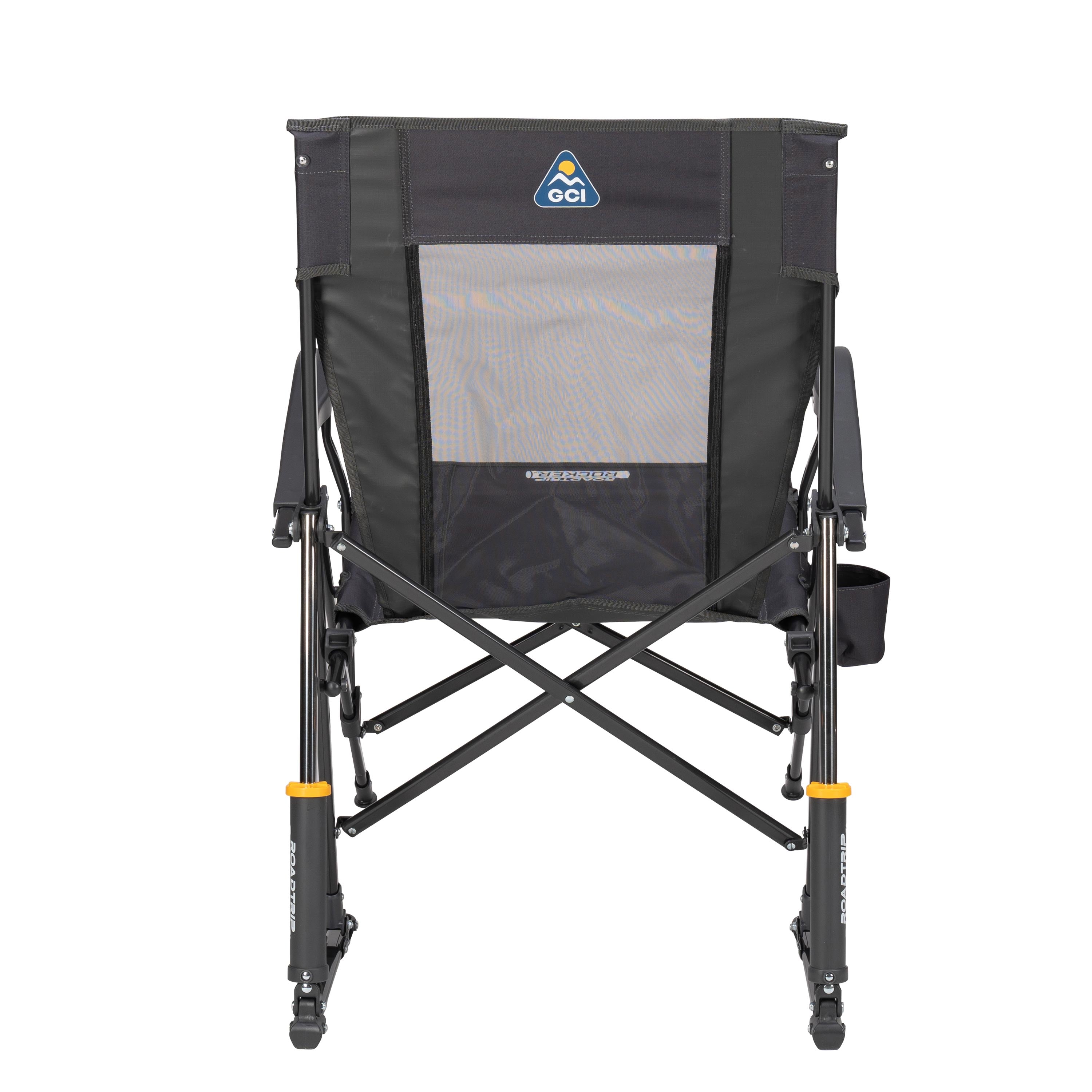 GCI Outdoor RoadTrip Rocker Camping Chair Dark Charcoal