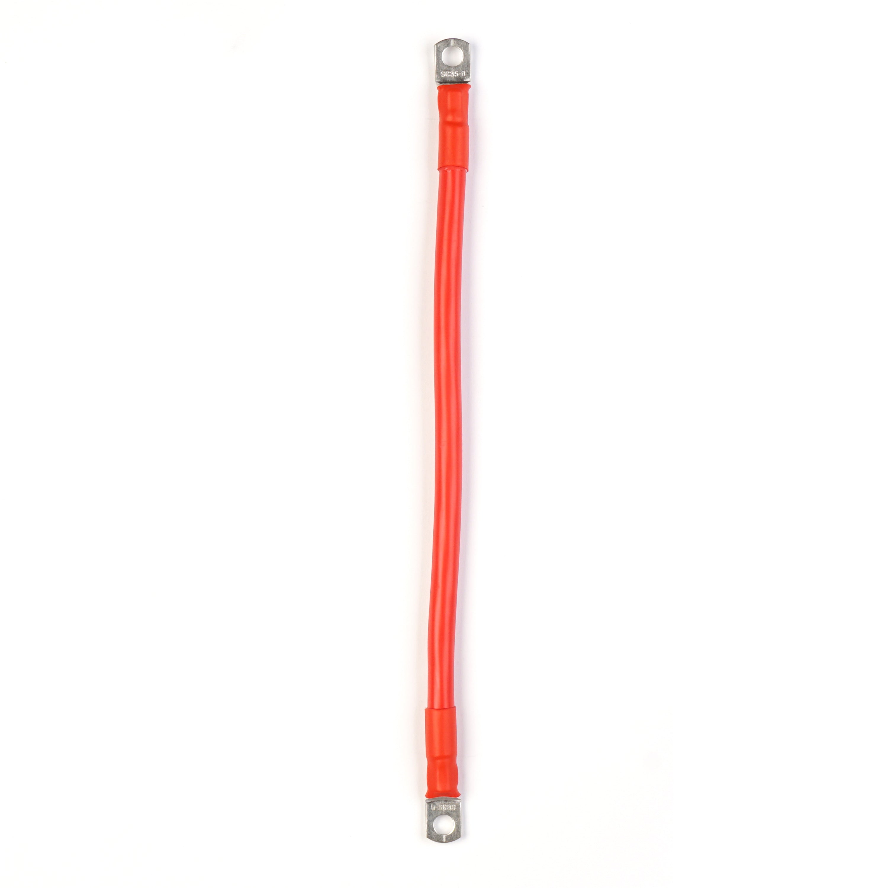 WATTSTUNDE® Batteriekabel 35mm² M8/M8 30cm rot