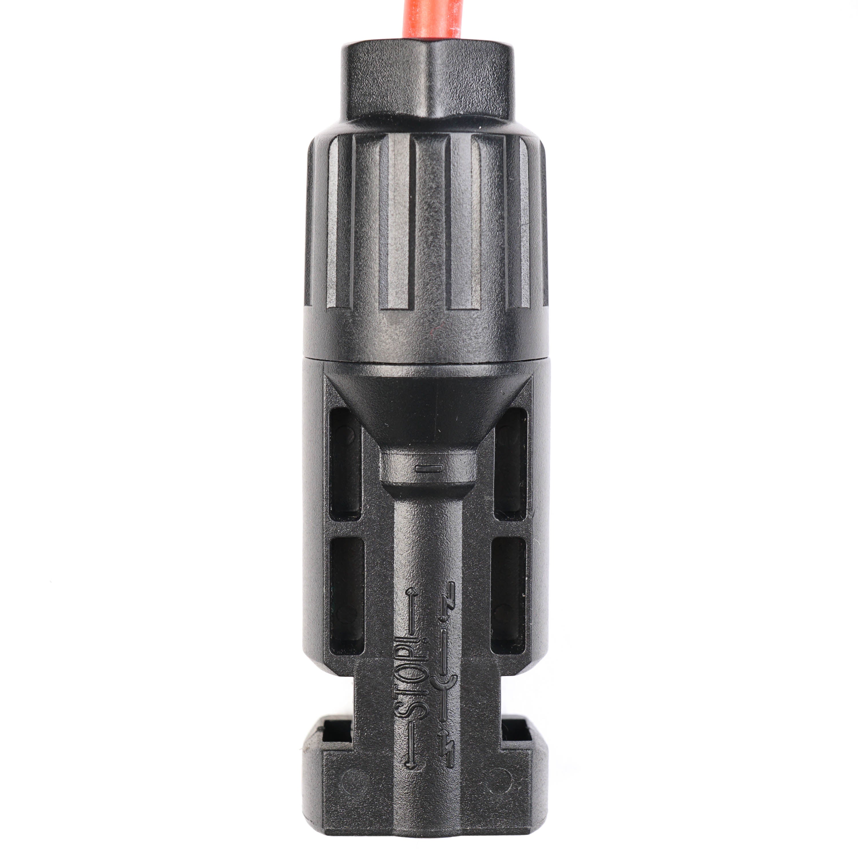 WATTSTUNDE® Verlängerungskabel (2x)6 mm² Typ-MC4/Typ-MC4 15 m schwarz