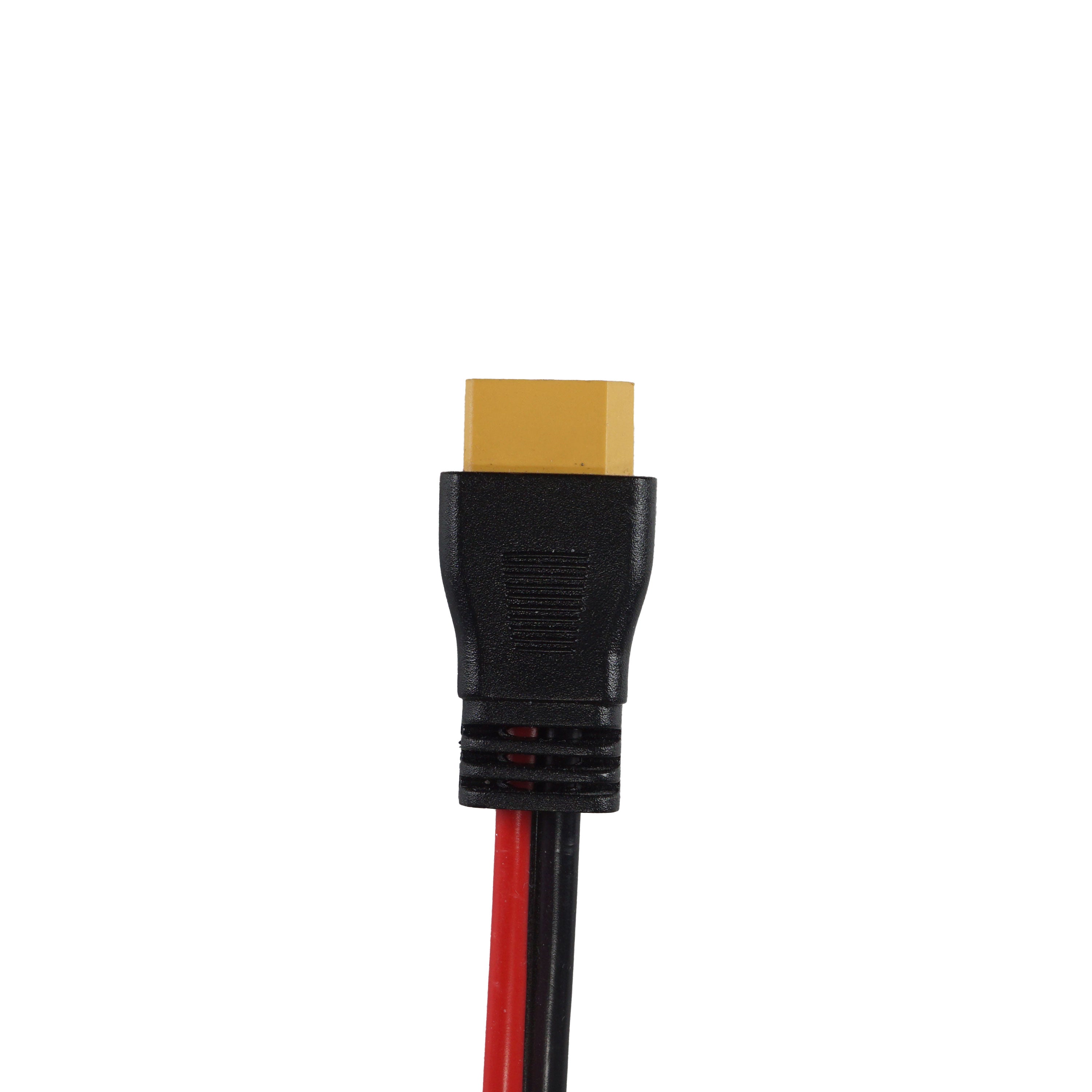 WATTSTUNDE® Verlängerungskabel (2x)4mm² XT60i-Stecker/XT60i-Buchse 5m rot/schwarz