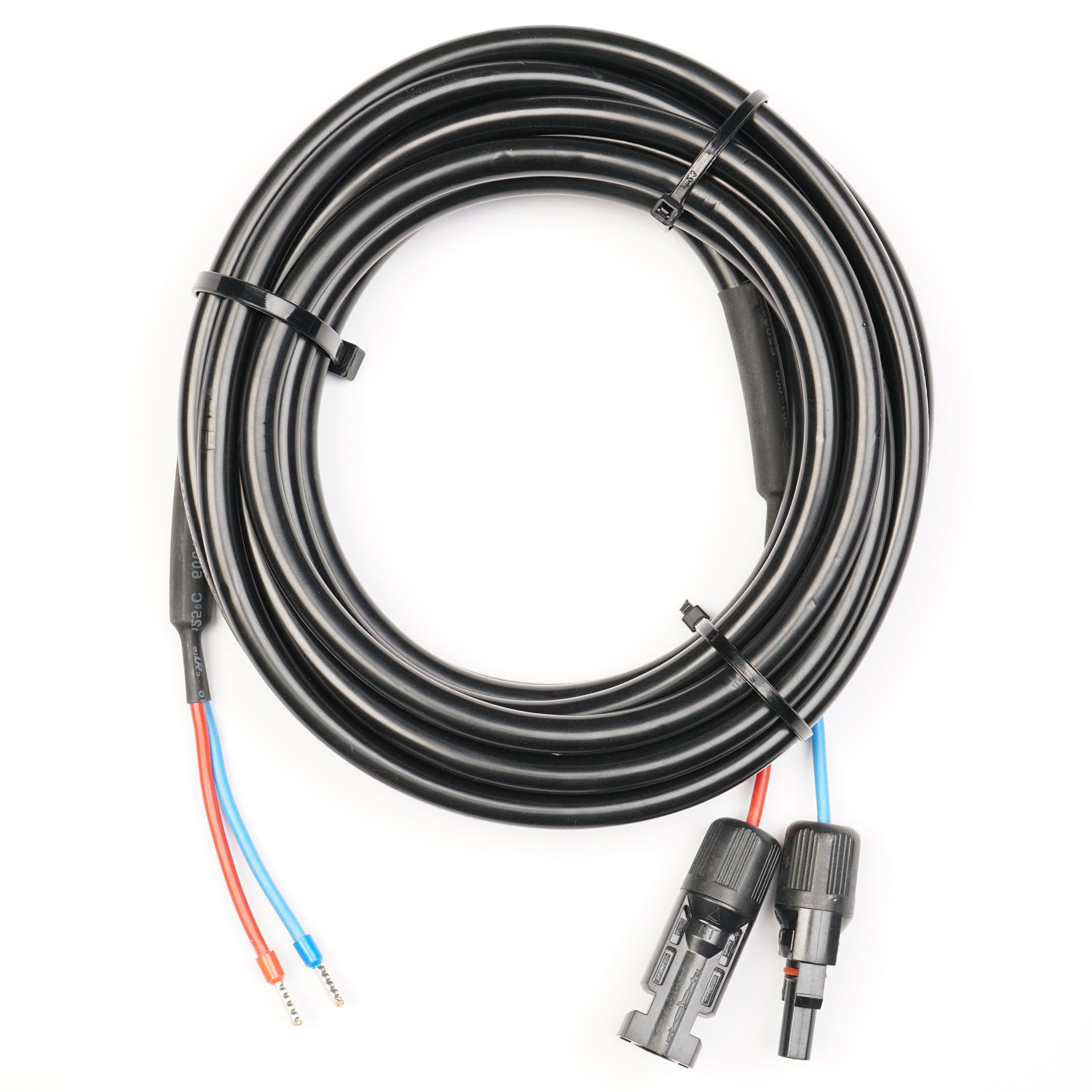 WATTSTUNDE® DAC 2.5 Connection cable solar module to charge controller 5 meters 2x2.5mm²