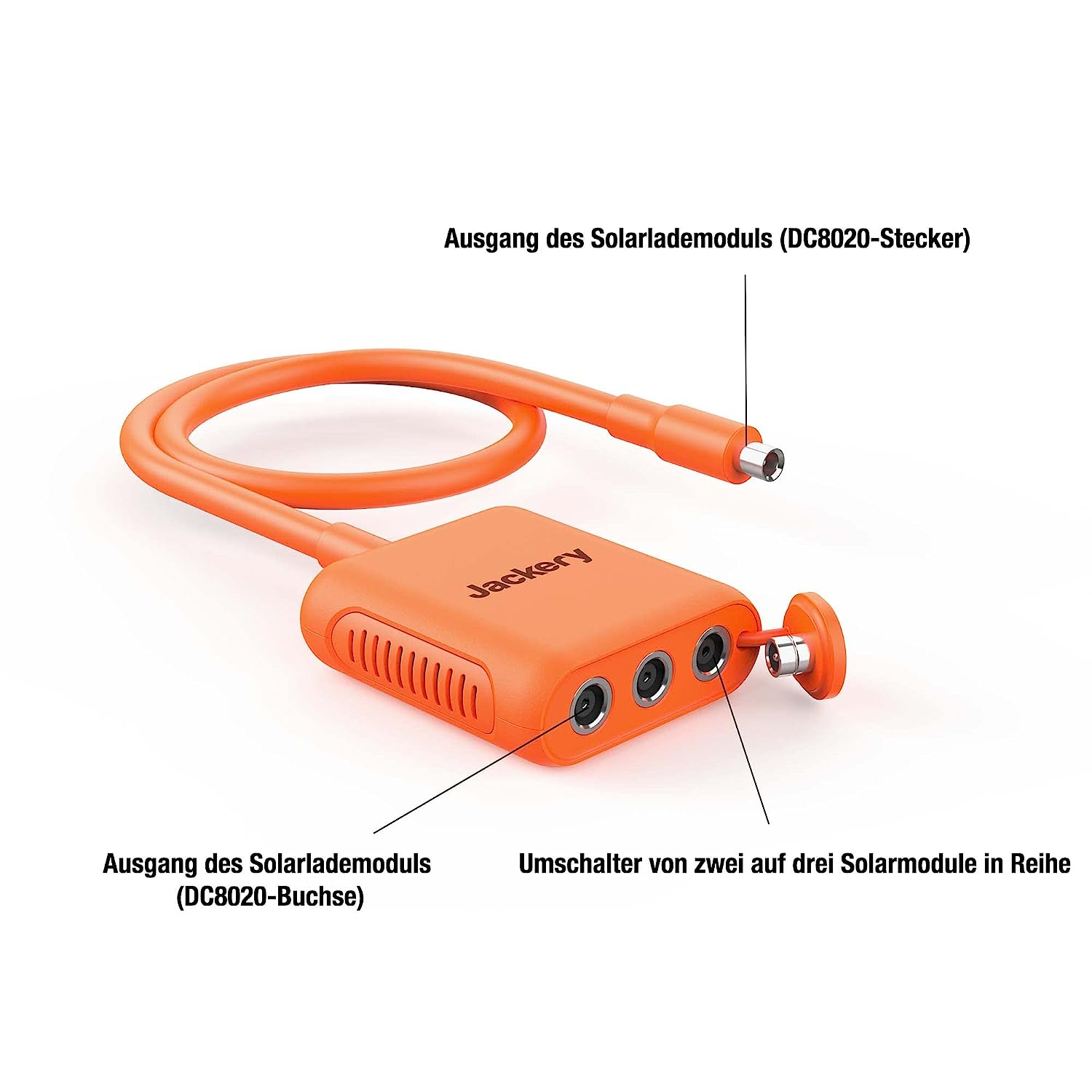 Jackery Solar Saga Adapter auf Explorer 2000 Pro