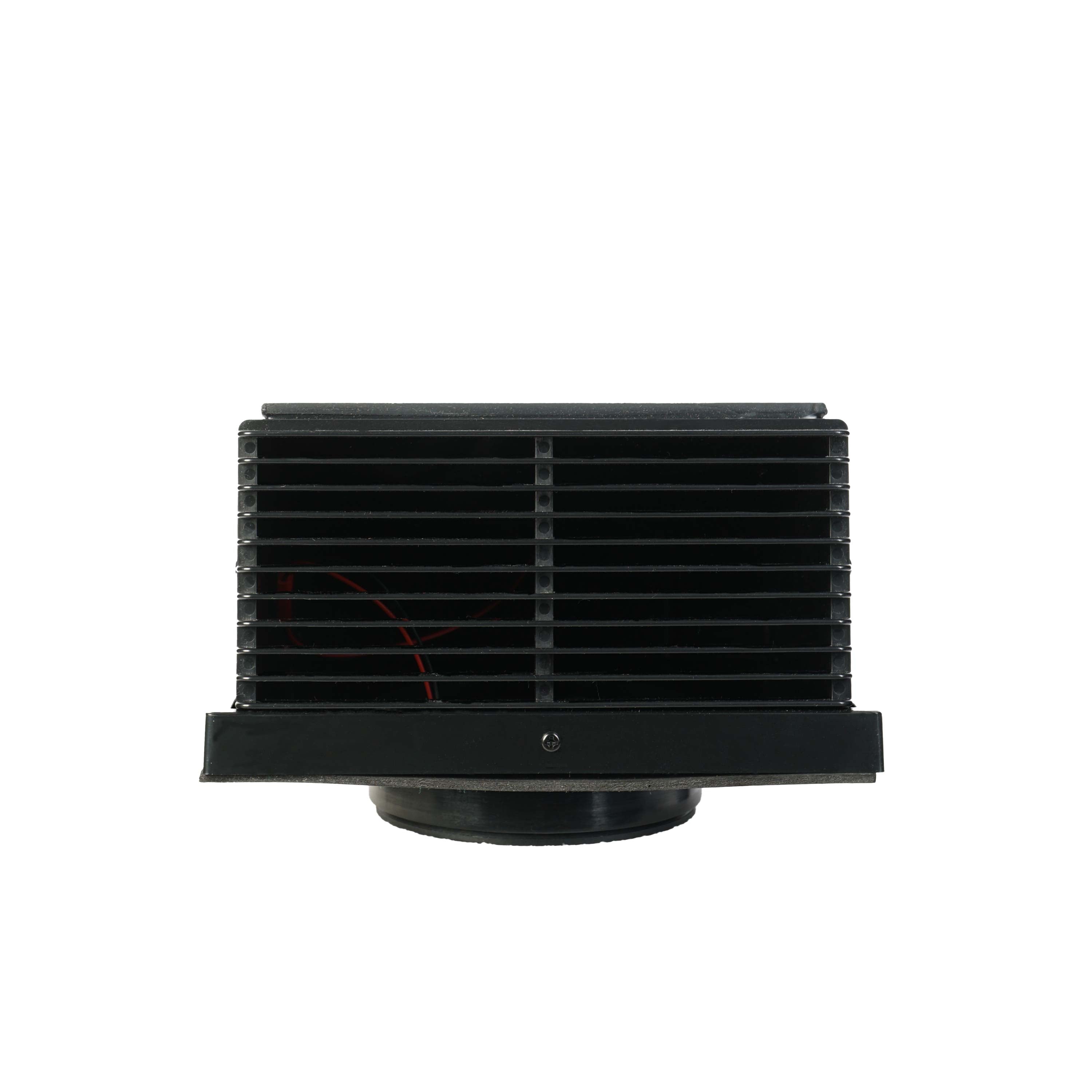 WATTSTUNDE® AERO Solarlüfter eckig, schwarz