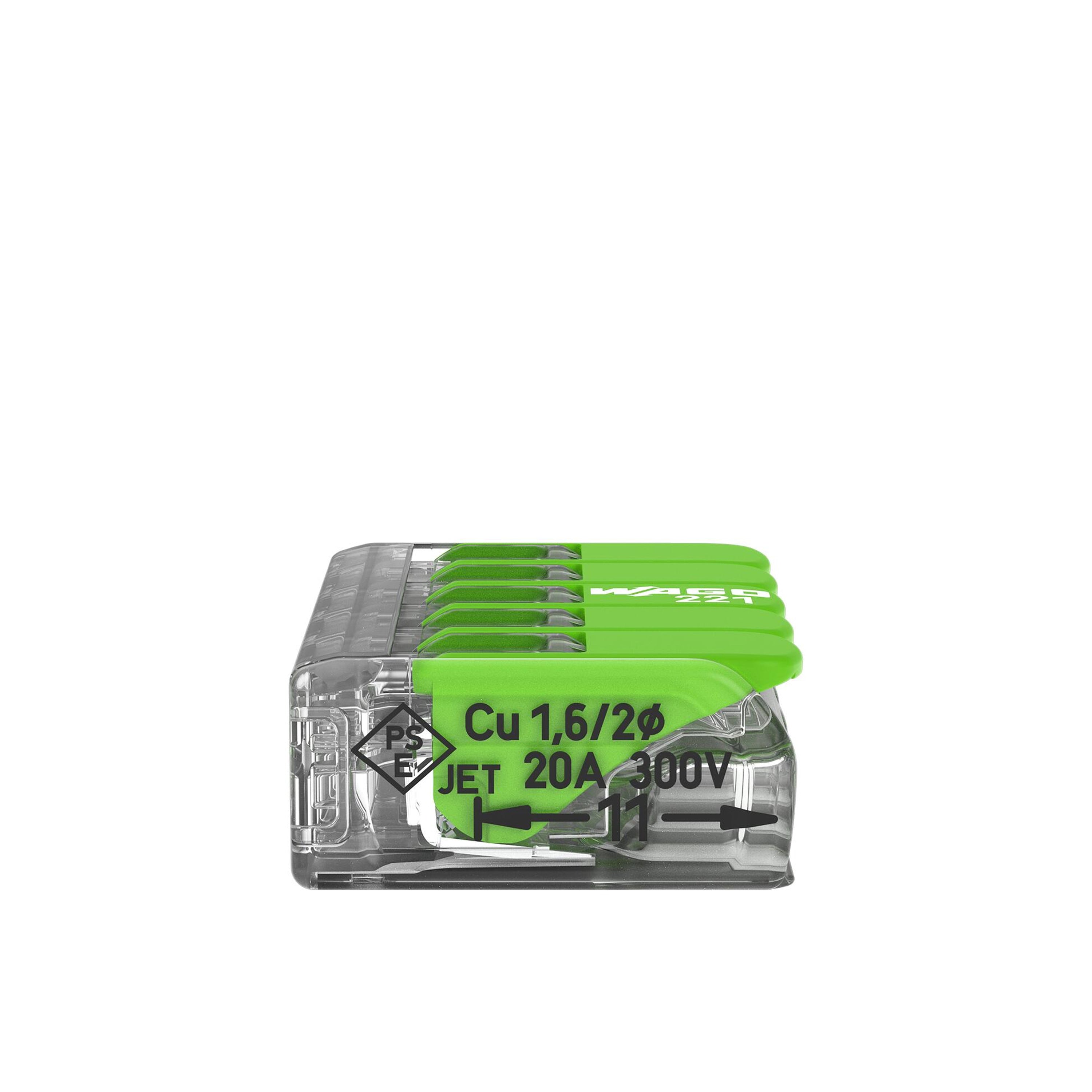 WAGO Verbindungsklemme Green Range flexibel bis 4mm² - 221-425