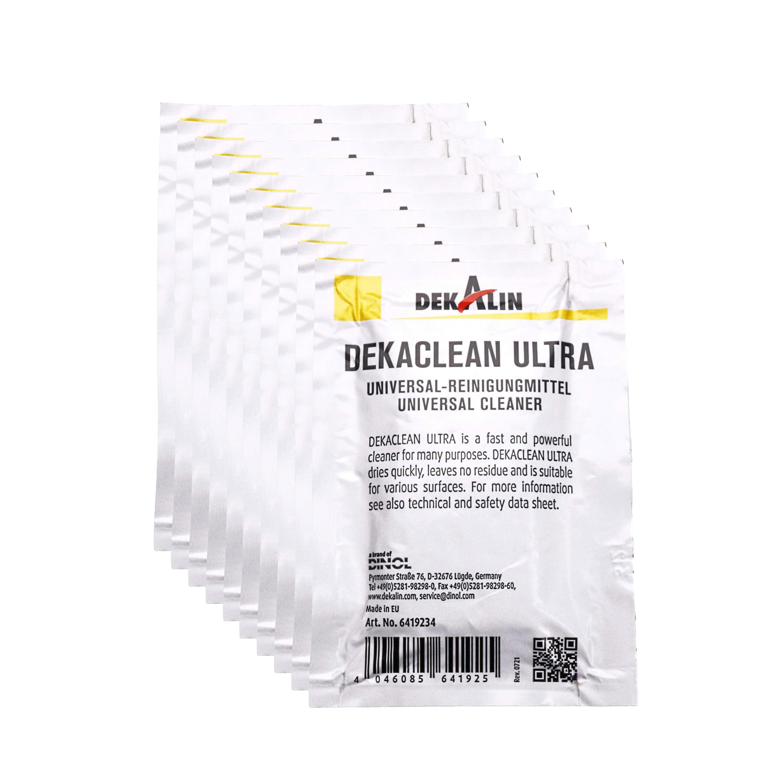 Dekalin Dekaclean Ultra - Reinigungstücher 10er Pack