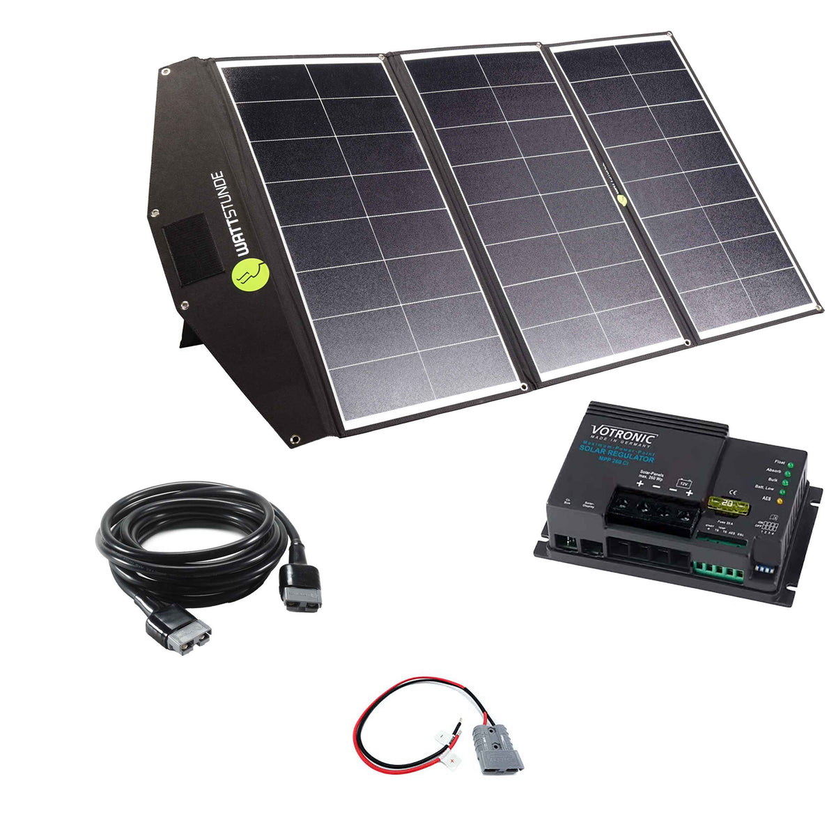 WATTSTUNDE SOLA Ease+ 200 W SunFolder Solartasche Variationsset Votronic MPP260 Nein