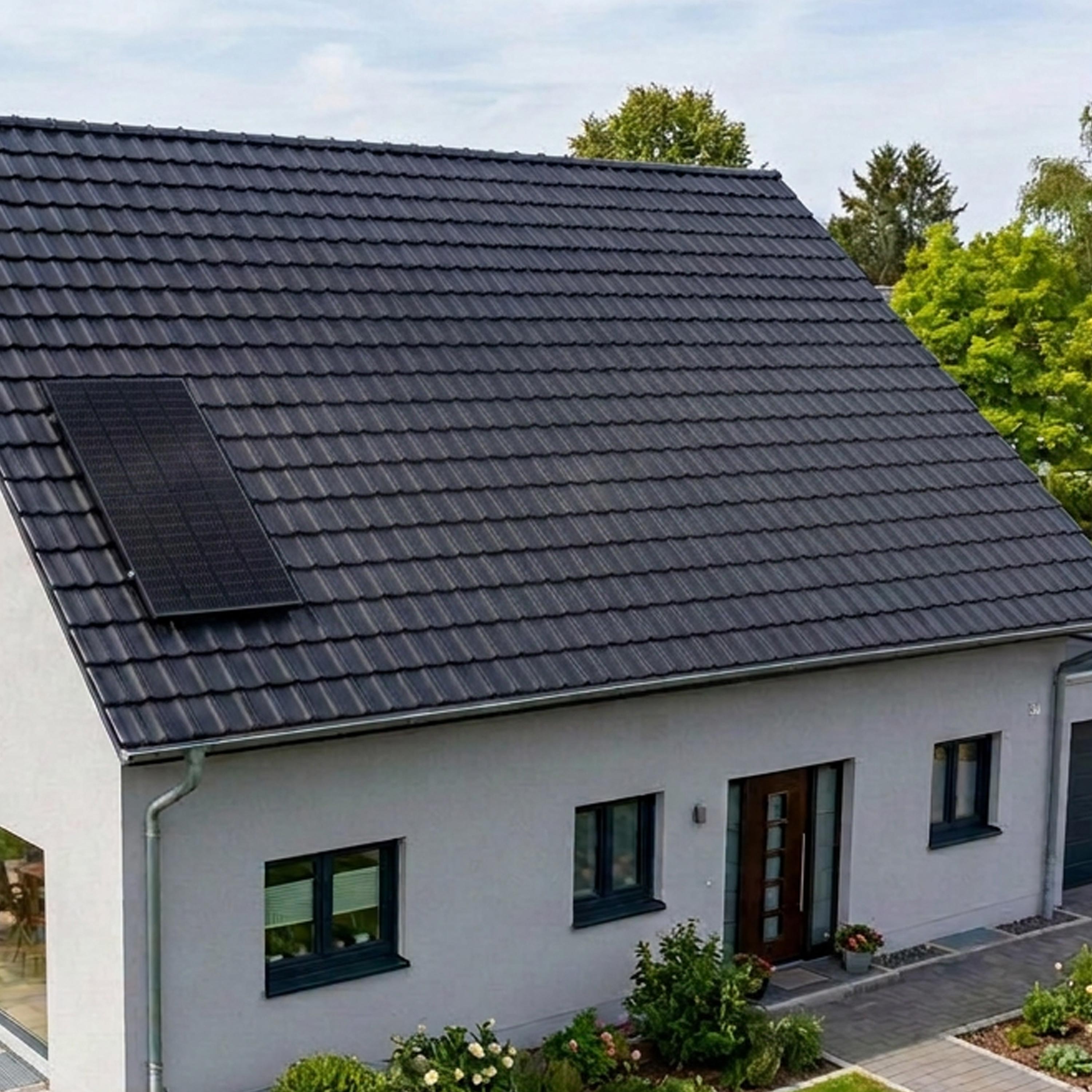 WATTSTUNDE® Hausdachhalterung Set für 1 Modul