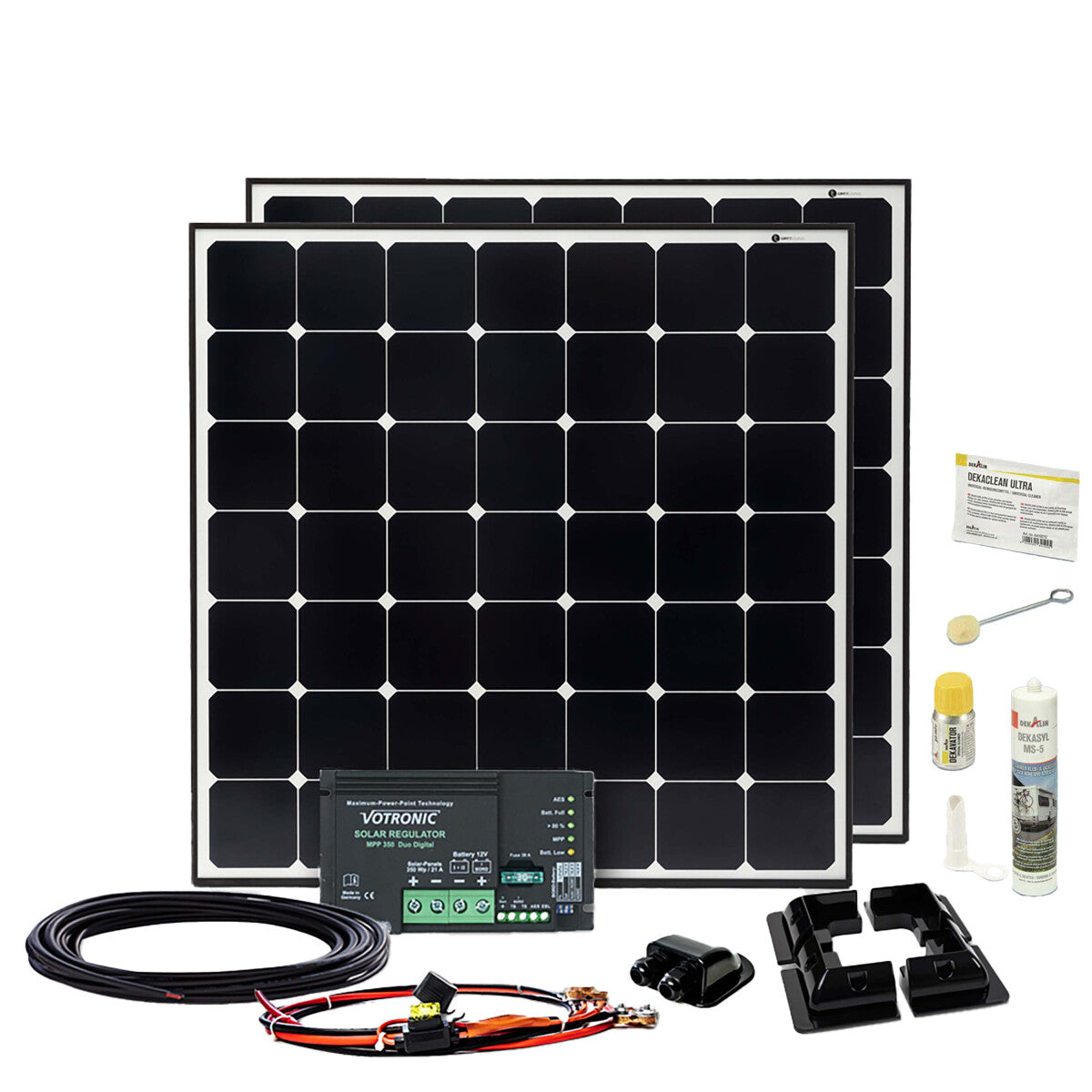 DAYLIGHT Sunpower 380Wp Wohnmobil Solaranlage DLS380 Votronic MPP 360 CI - 11-55702-002 Inkl. 0% MwSt. gemäß §12 Abs.3 UstG.