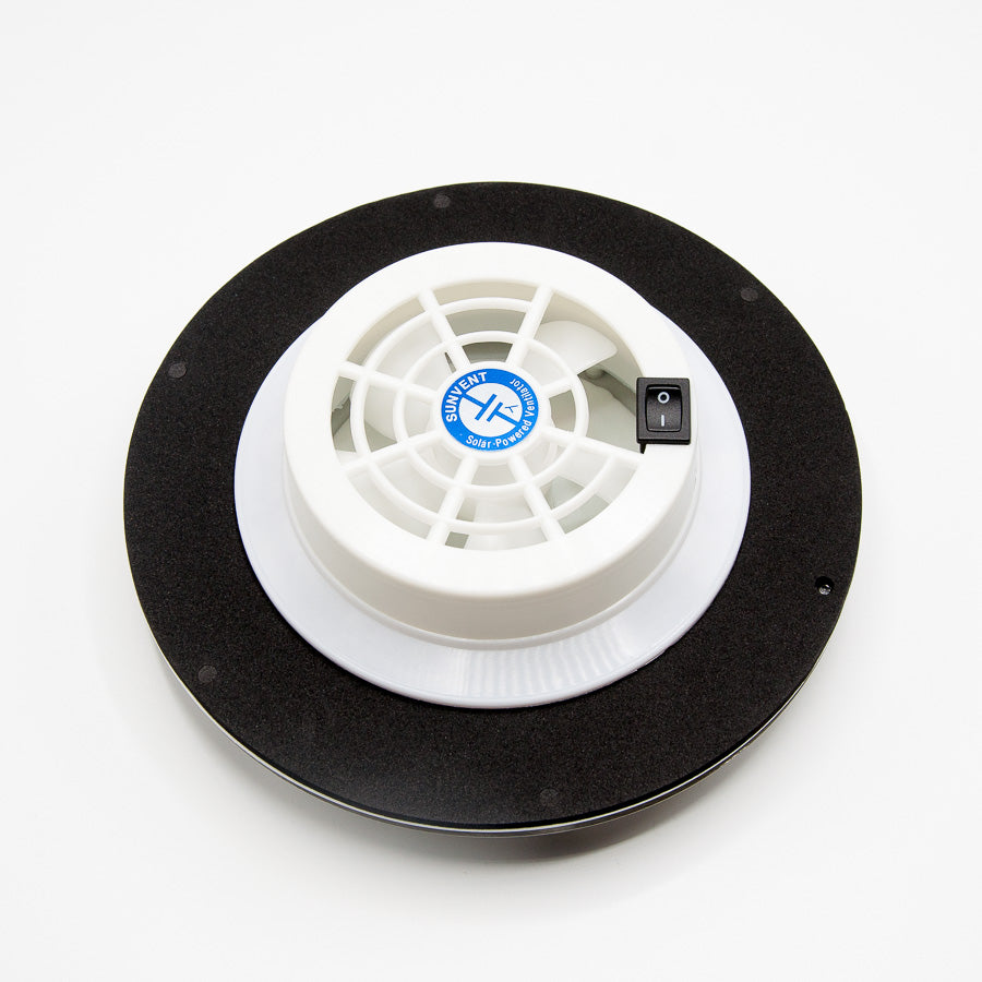 WATTSTUNDE® Solarlüfter Boot Edelstahl VBE