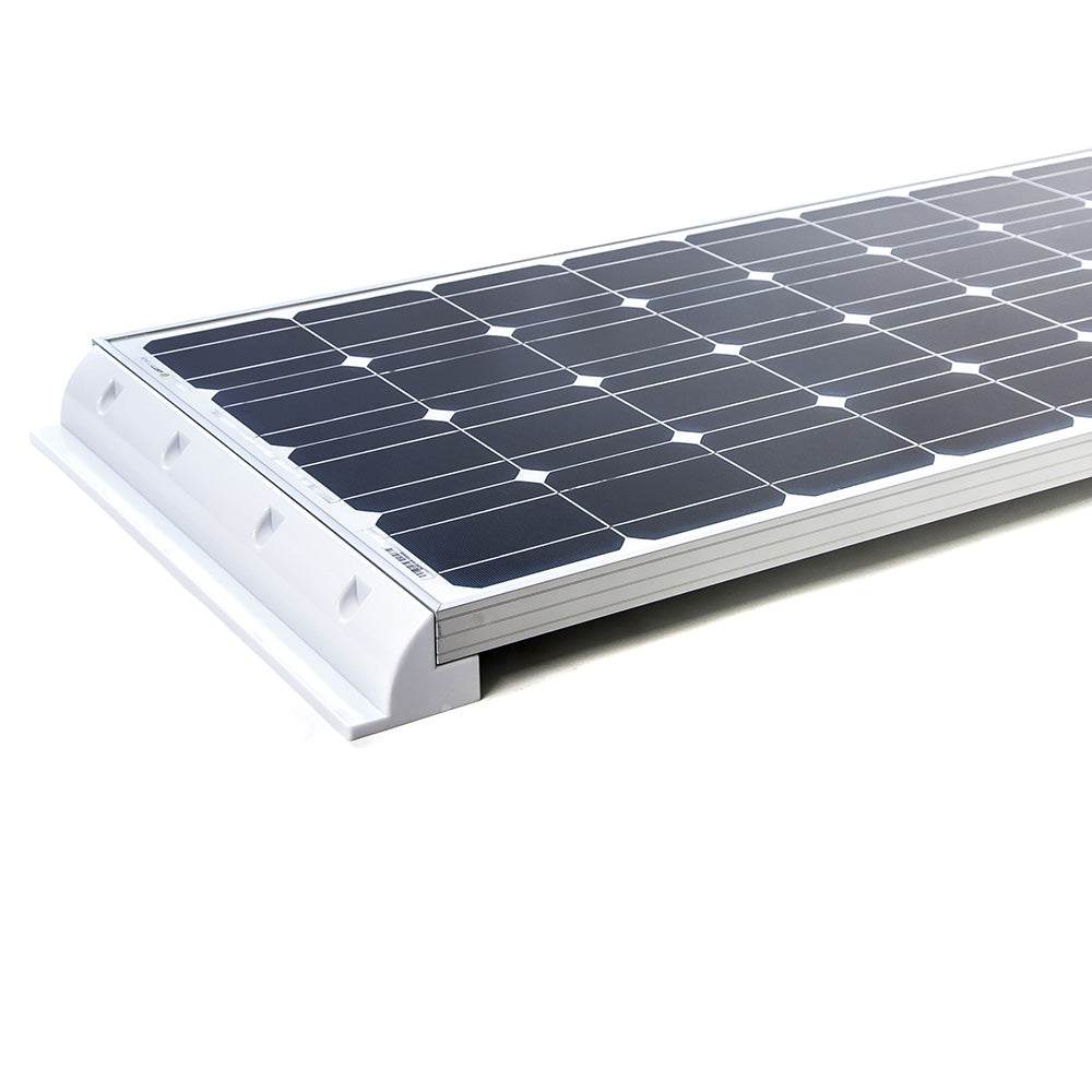 WATTSTUNDE® solar module bracket HXH68/W ASA plastic white