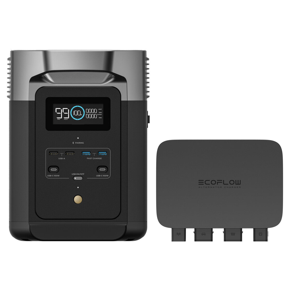 EcoFlow 800 W battery charger and Delta 2 power station set - 305-24810-01