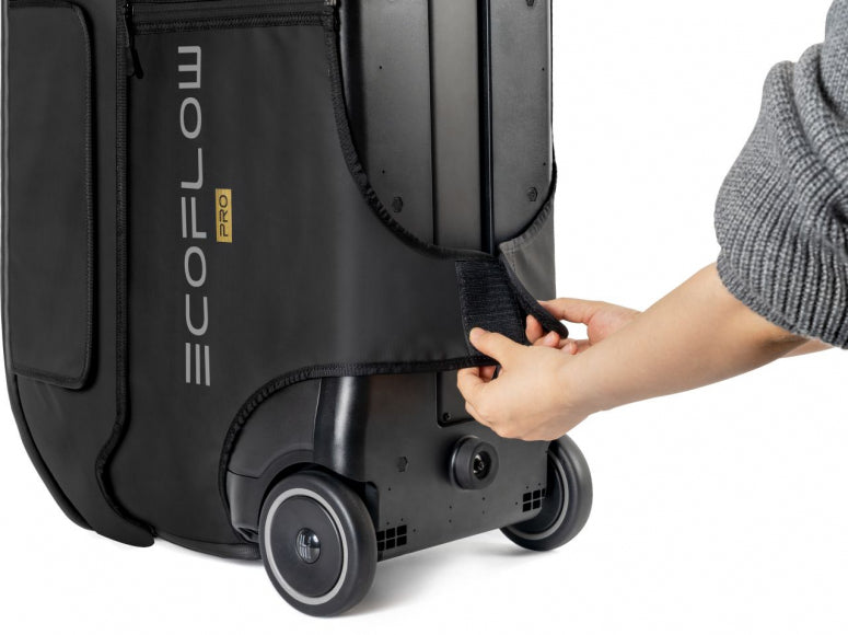 EcoFlow DELTA PRO carrying bag with accessory compartment