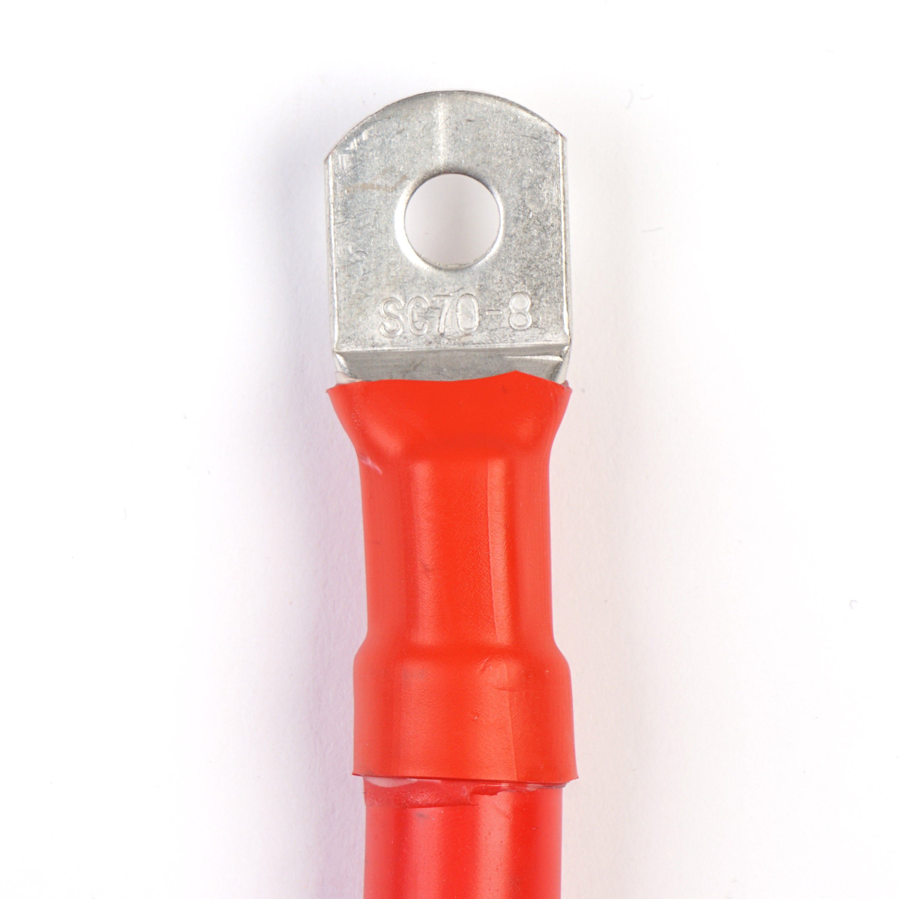 WATTSTUNDE® Batteriekabel 70 mm² M8/M10 130 cm rot
