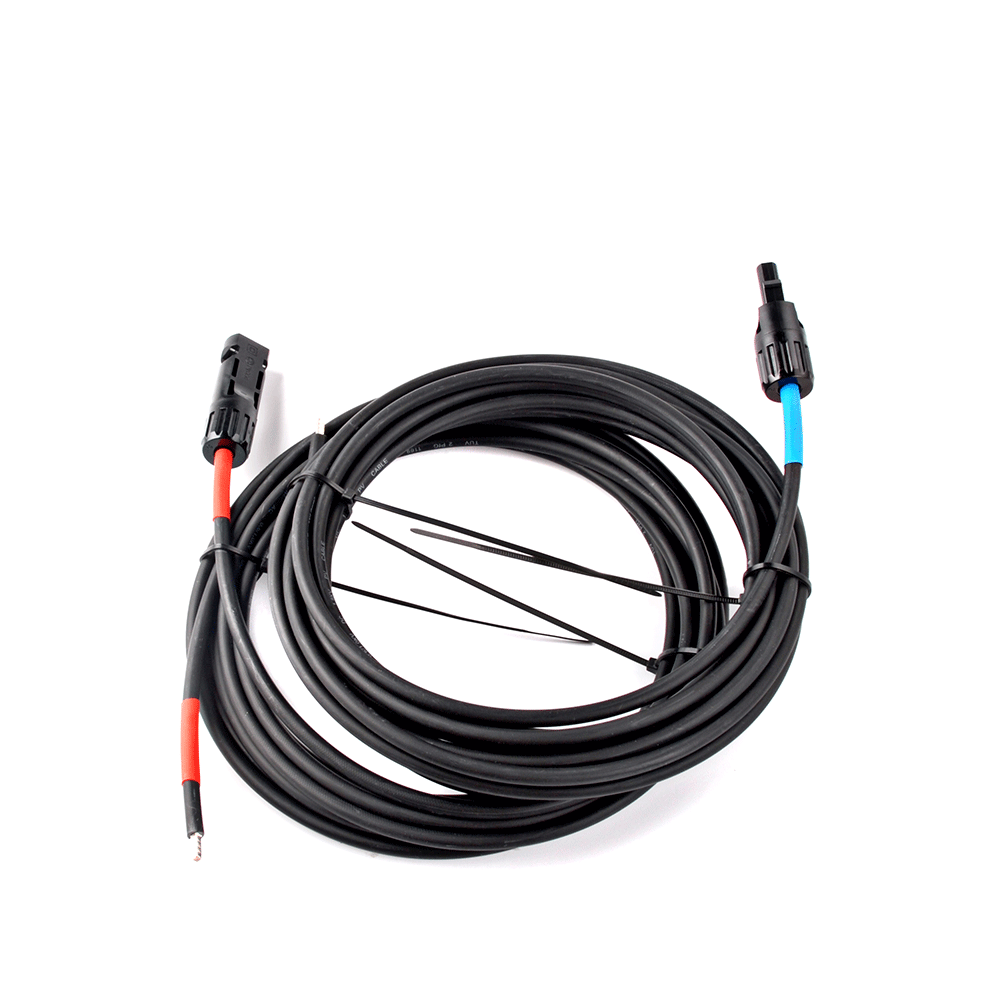 WATTSTUNDE® MVK 4.7 Connection cable solar module to charge controller 2x 7 meters 4mm²