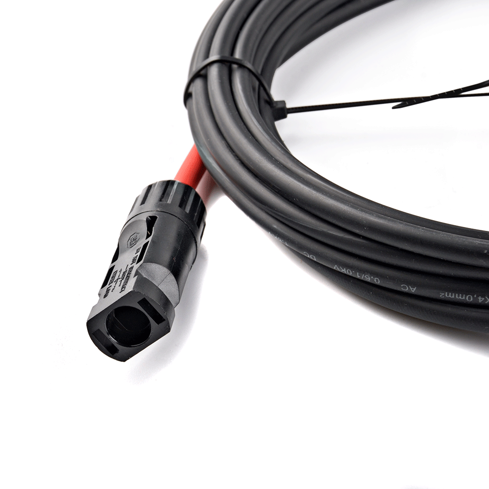 WATTSTUNDE® MVK 4.3 Anschlusskabel Solarmodul zu Laderegler 2x 3 Meter 4mm²