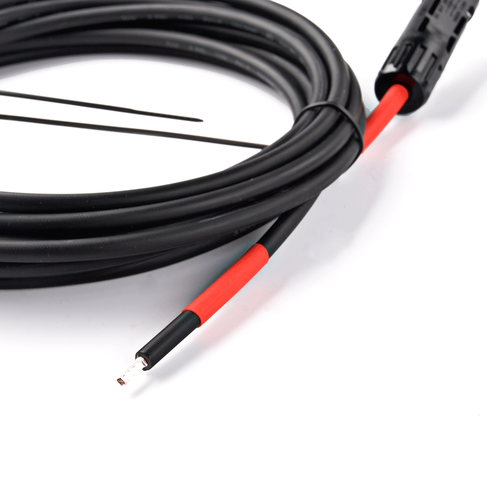 WATTSTUNDE® MVK 4.20 Anschlusskabel Solarmodul zu Laderegler 2x 20 Meter 4mm²