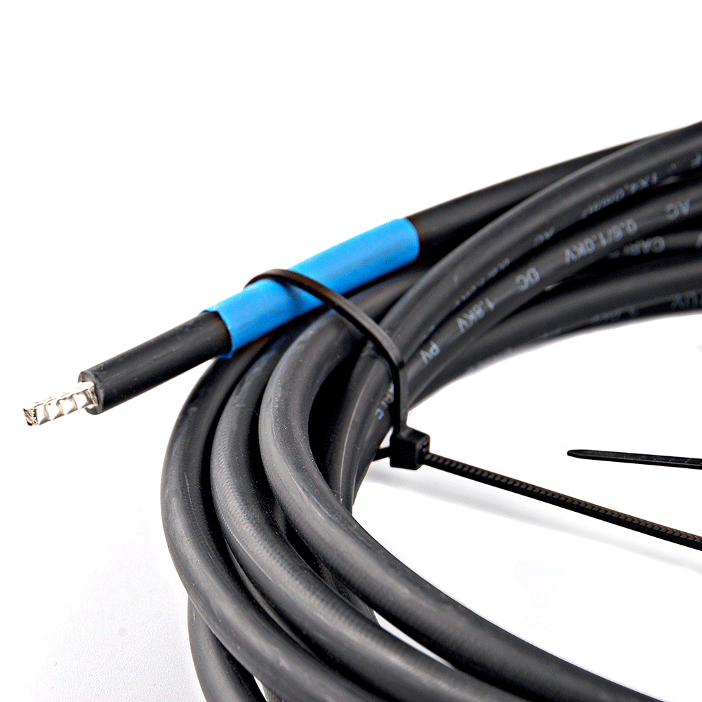 WATTSTUNDE® MVK 6.7 Connection cable solar module to charge controller 2x 7 meters 6mm²