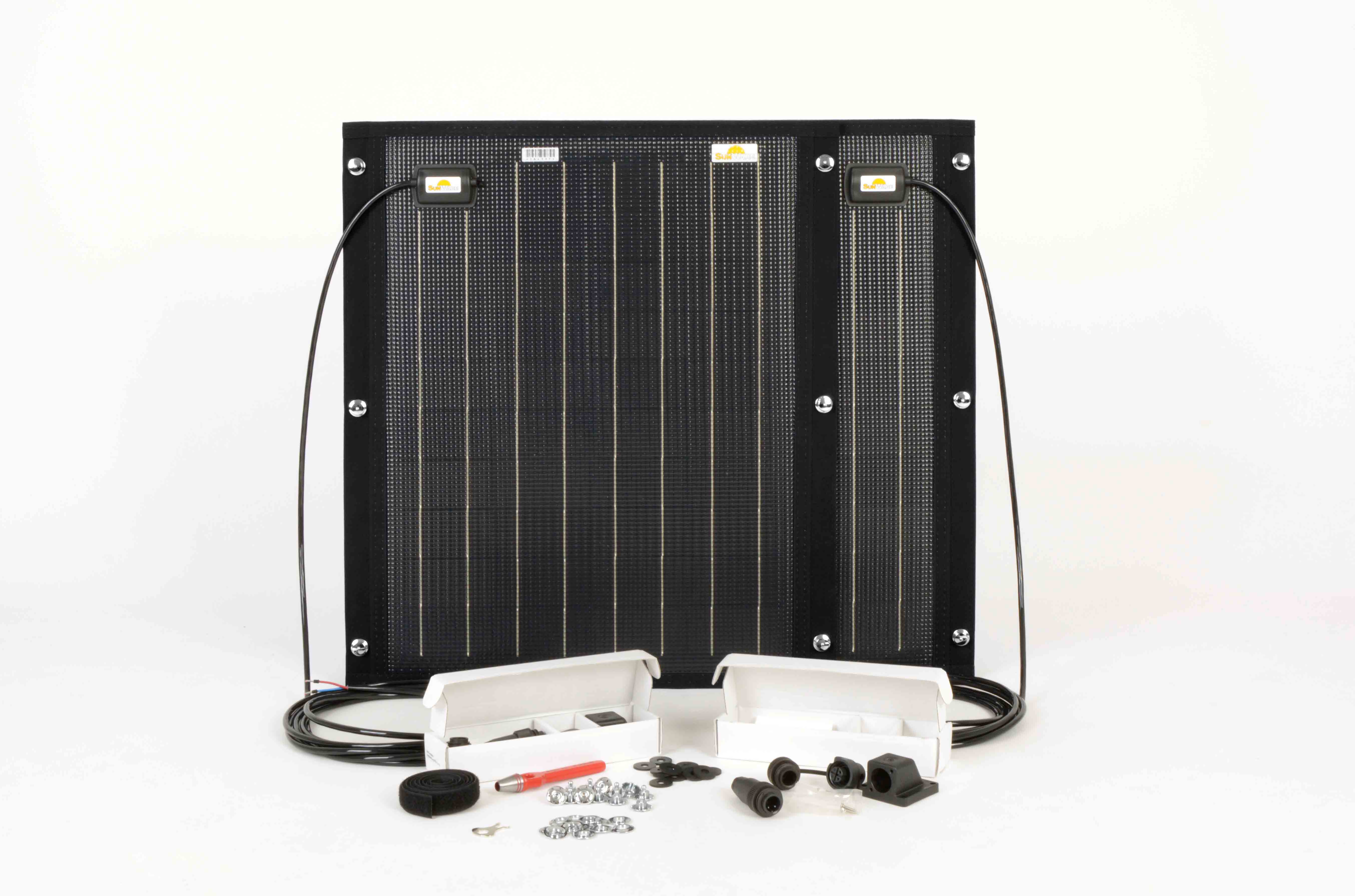 SunWare Set Sprayhood 90Wp with 2 modules