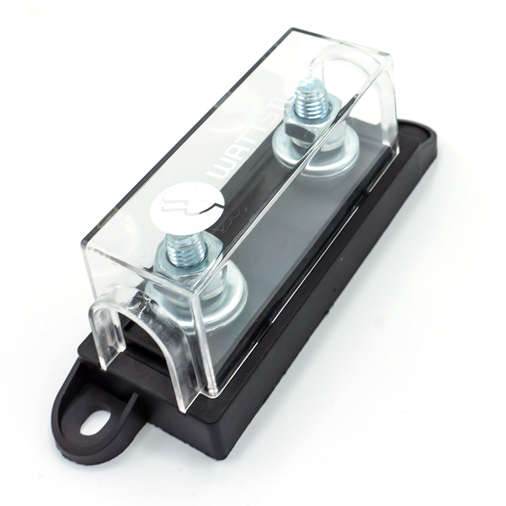 WATTSTUNDE® Sicherungshalter FH-M1 transparent für ANM Hochlastsicherungen