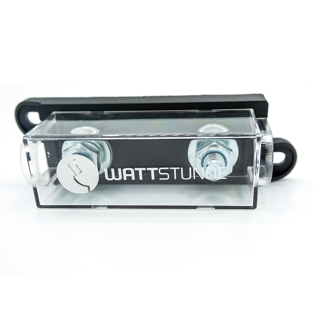 WATTSTUNDE® Sicherungshalter FH-M1 transparent für ANM Hochlastsicherungen