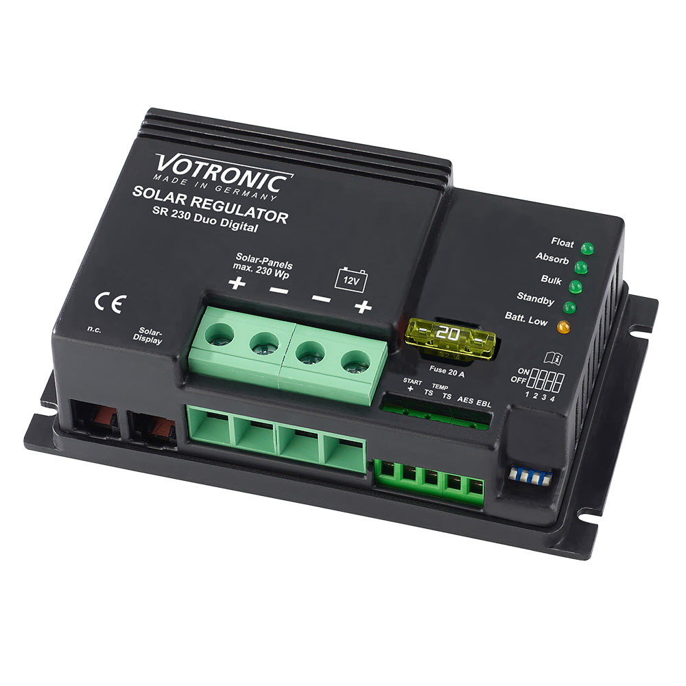 Votronic solar charge controller SR 230 Duo Dig. - 1616