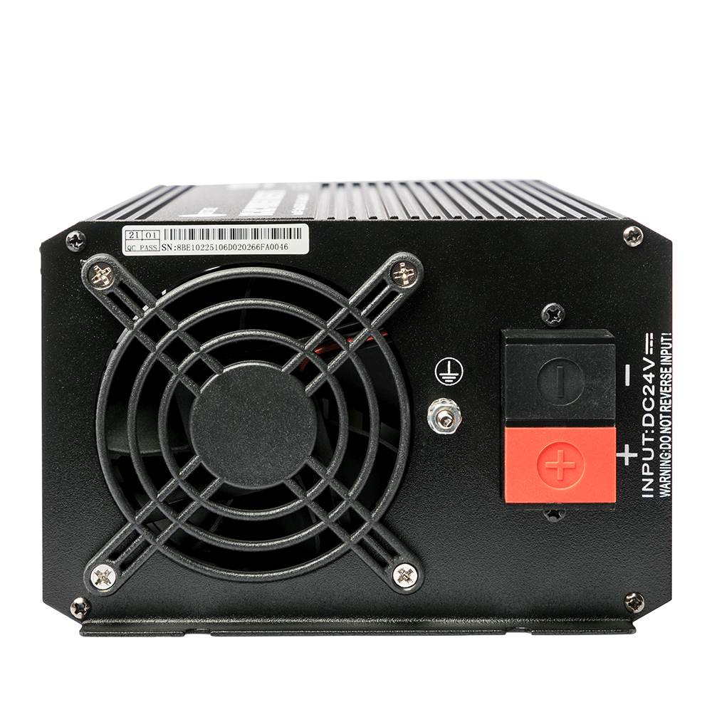 WATTSTUNDE® 1000W / 2000W 24V sine wave voltage converter WS24/1000SI