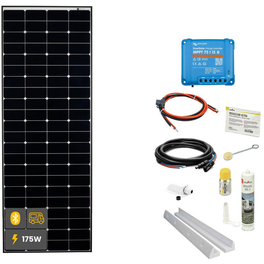 175 W SOLA Frame Daylight Wohnmobil Komplettset weiß