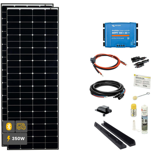 WATTSTUNDE® SOLA Frame Daylight Motorhome Complete Set 350 W black